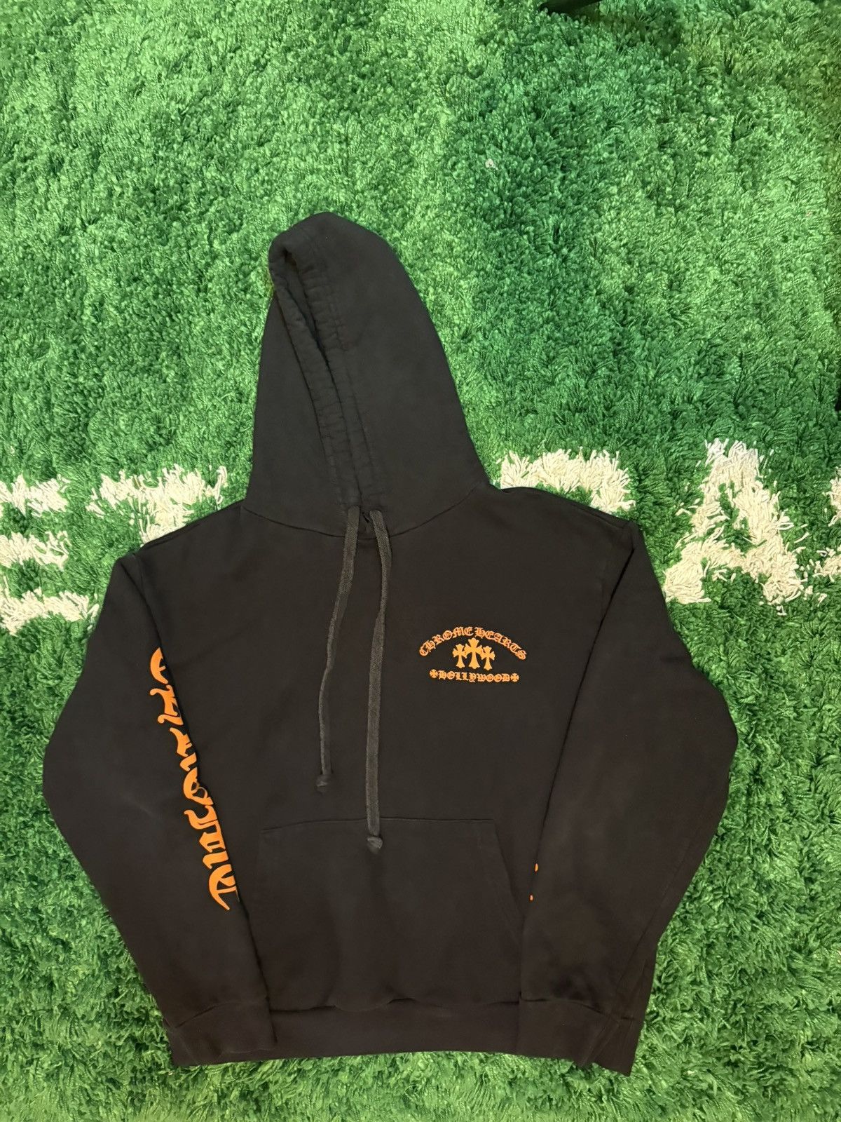 Chrome Hearts Chrome Hearts Triple Cross Hoodie Black Orange Size US L / EU 52-54 / 3 - 5 Thumbnail