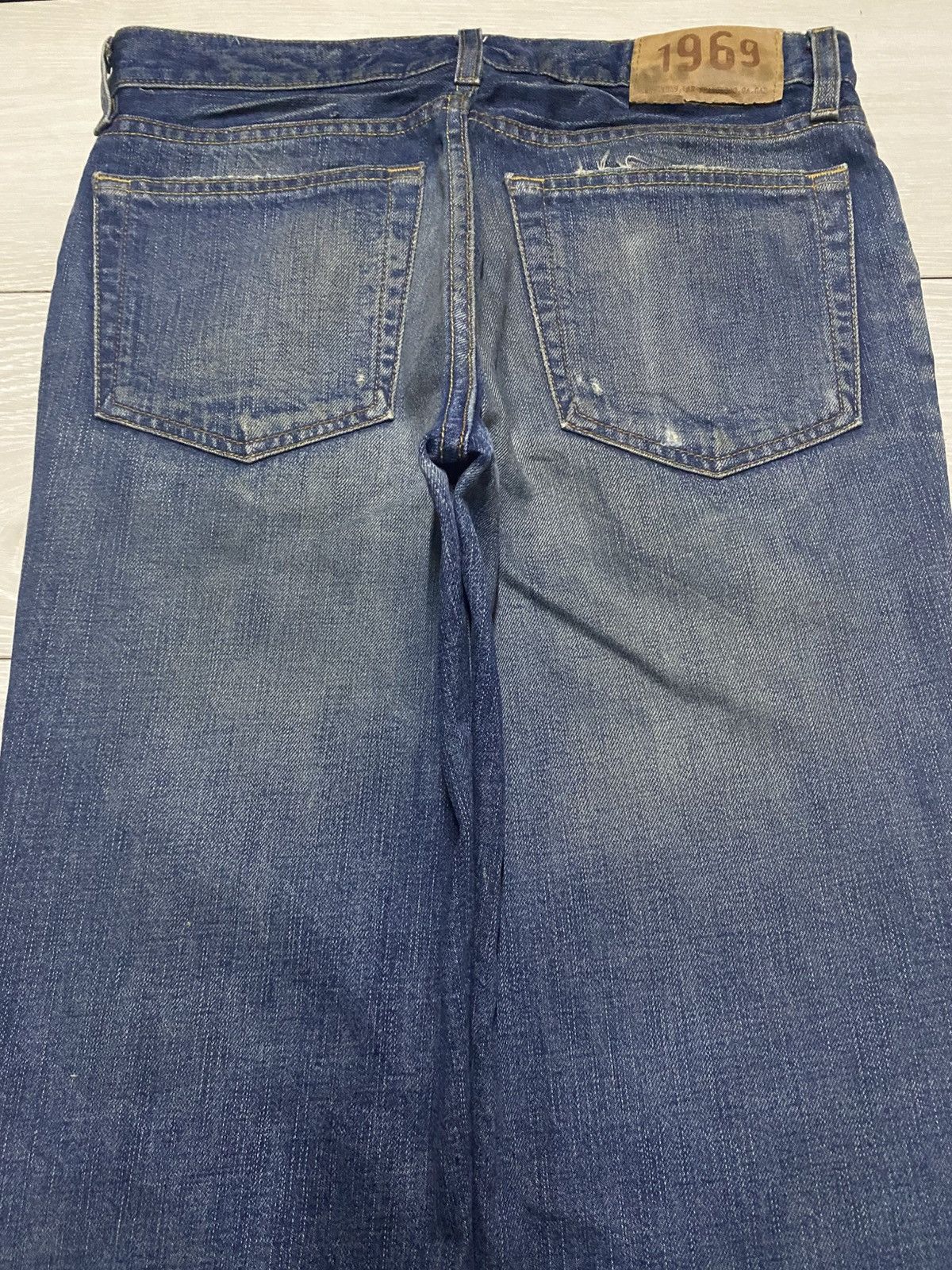 Japanese Brand Vintage Gap California USA Ghost Rider Loose Jeans Size US 31 - 4 Thumbnail