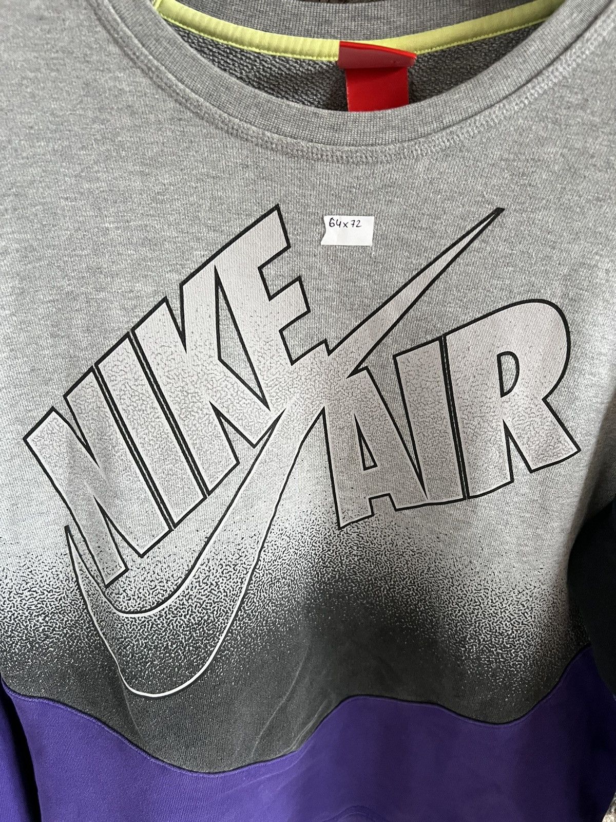 Nike × Vintage Nike hoodie, air nike XL, vintage 90s Size US XL / EU 56 / 4 - 2 Thumbnail