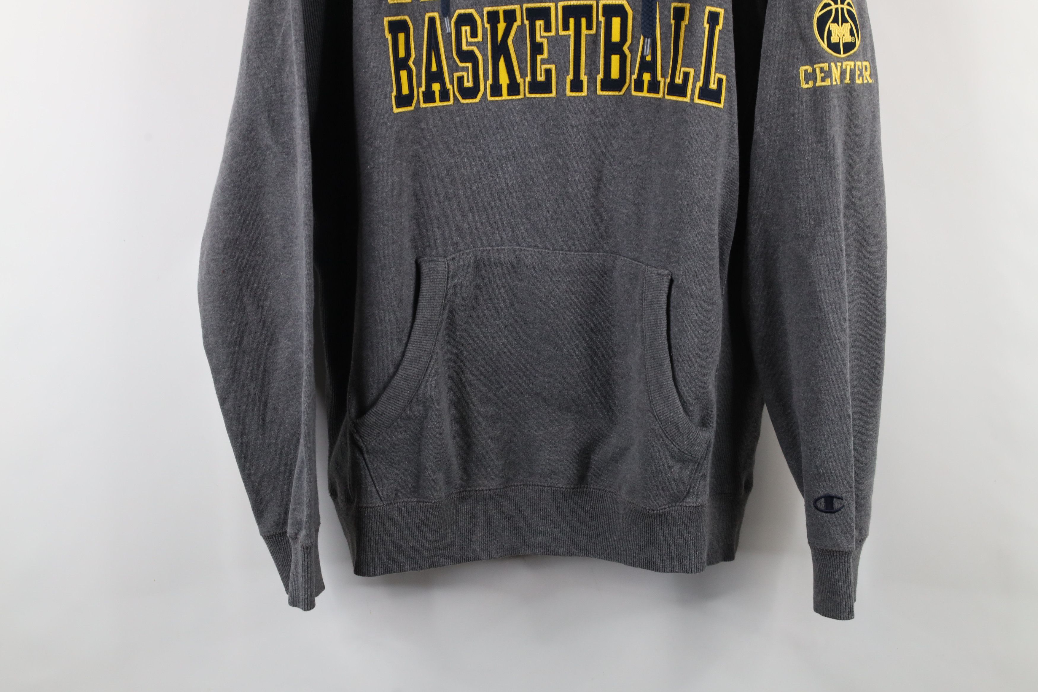 Champion × Vintage Vintage Champion University of Michigan Basketball Hoodie Size US XL / EU 56 / 4 - 3 Thumbnail