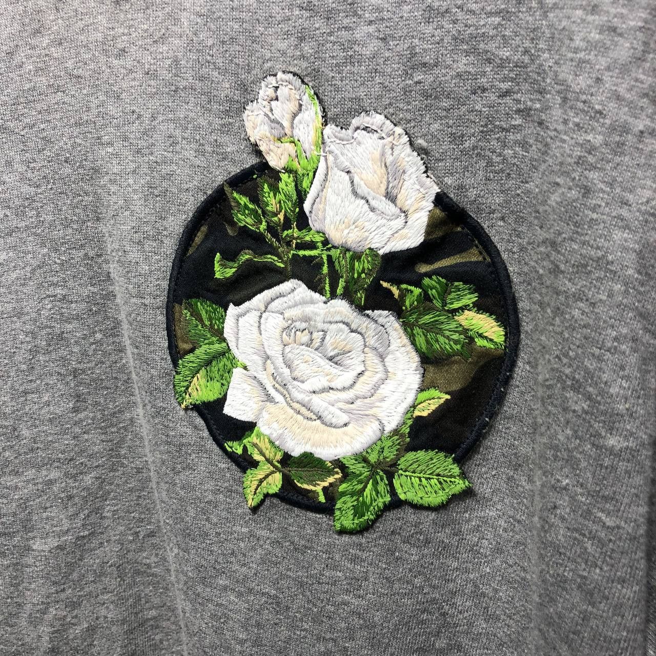 Dior Dior Homme Rose Emblem Embroidered Sweatshirt Size US M / EU 48-50 / 2 - 6 Thumbnail