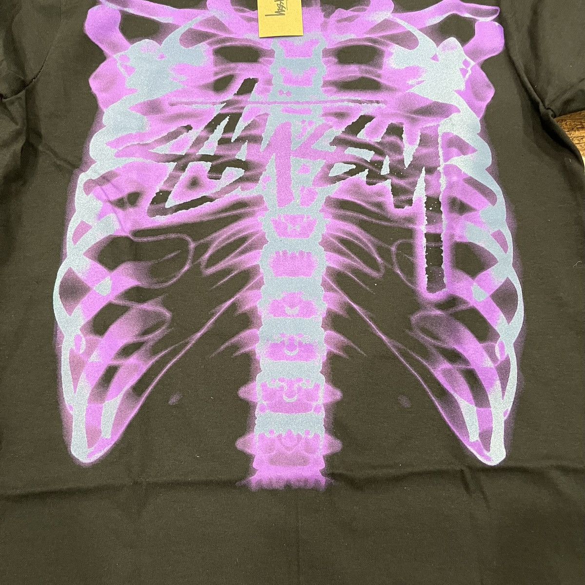 Stussy Stussy 3M Rib Cage Tee Black Small BRAND NEW Size US S / EU 44-46 / 1 - 5 Thumbnail