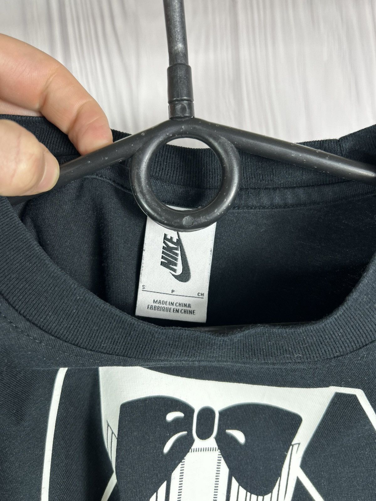 Nike × Off-White Off White x Nike NRG Big Logo Eagle Tuxedo Swoosh T-Shirt S Size US S / EU 44-46 / 1 - 12 Thumbnail
