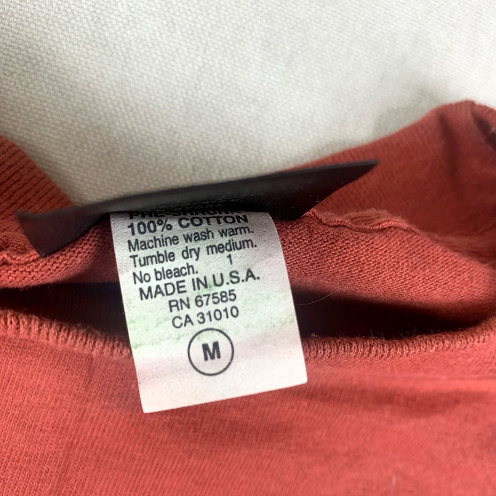 Changes VINTAGE Changes tag God Bless America Single Stitch T-Shirt Mens Med Made In USA Shirt Mens Medium Red USA 90s Flag Patriotic Logo Streetwear Size US M / EU 48-50 / 2 - 4 Thumbnail