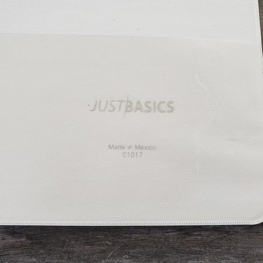 Designer White Just Basics 1 Inch Binder Size ONE SIZE - 4 Thumbnail