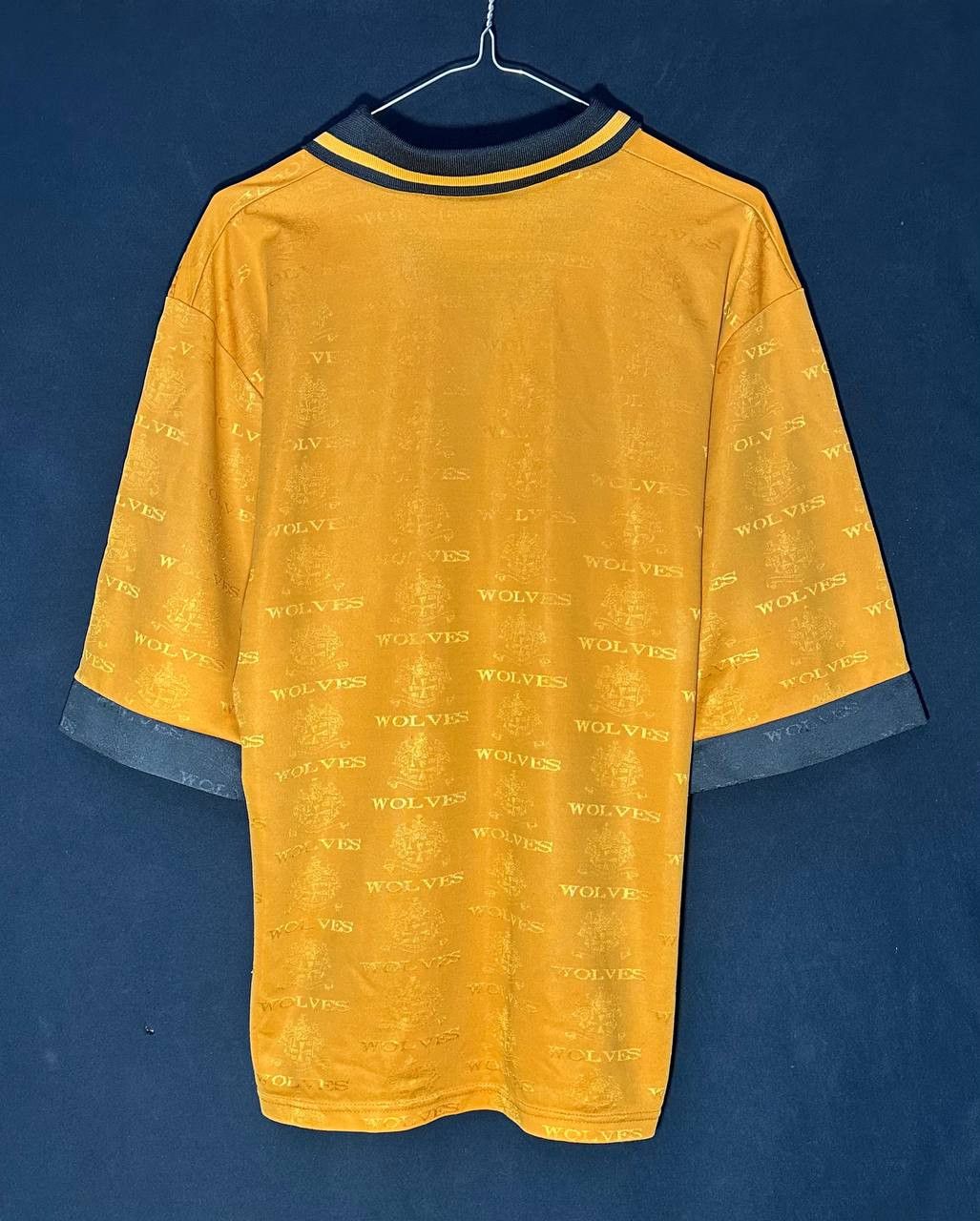 Nutmeg × Vintage WOLVERHAMPTON 1995 1996 HOME FOOTBALL SHIRT JERSEY NUTMEG Size US L / EU 52-54 / 3 - 2 Thumbnail