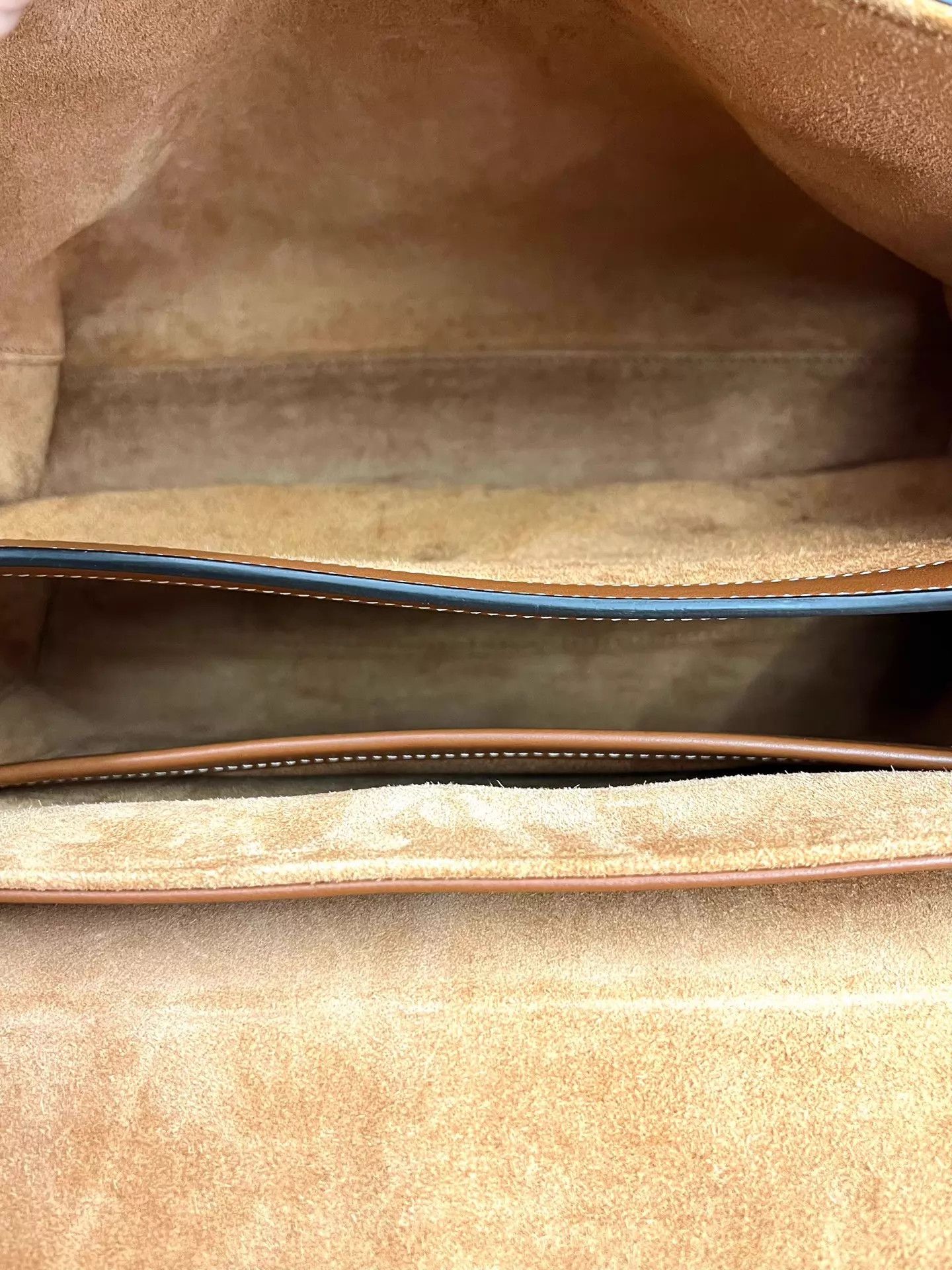 Celine Celine Soft Tote 32cm Leather Caramel 21 Size ONE SIZE - 4 Thumbnail