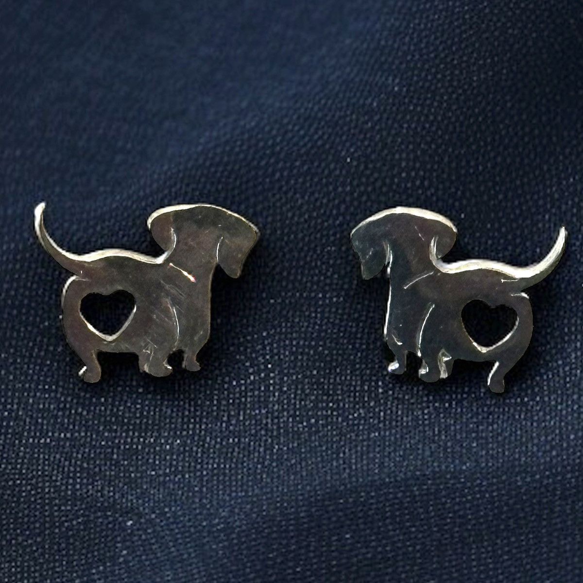 Other Stainless Steel Dachshund stud earrings Size ONE SIZE - 3 Thumbnail