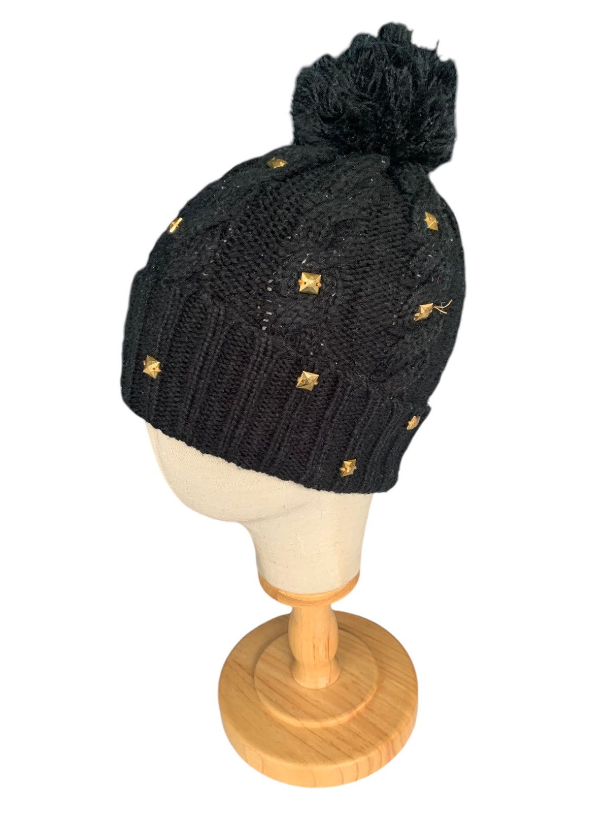 Japanese Brand × Kapital × Vintage Punk Bondage Style Crochet Knit Beanie Hats☠️🎌 Size ONE SIZE - 1 Thumbnail
