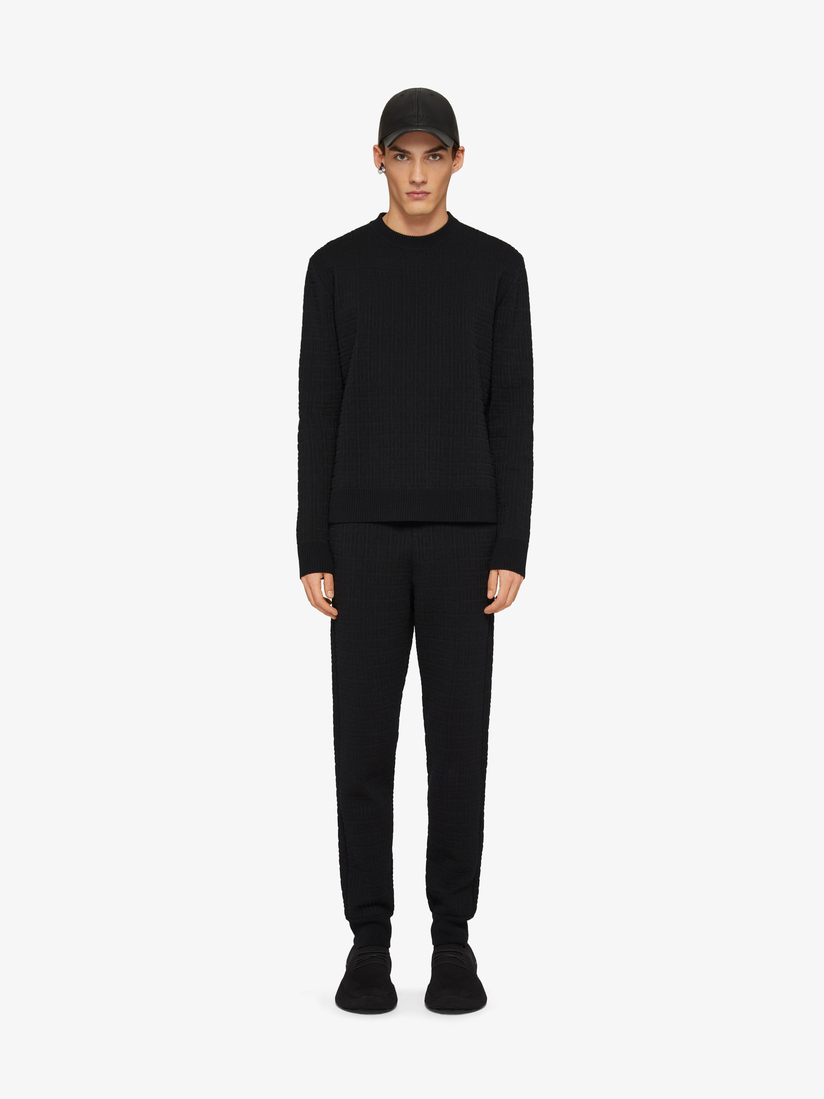 Givenchy o1gr1nt0125 All Over 4G Sweatpants & Joggers in Black Size US 36 / EU 52 - 2 Thumbnail