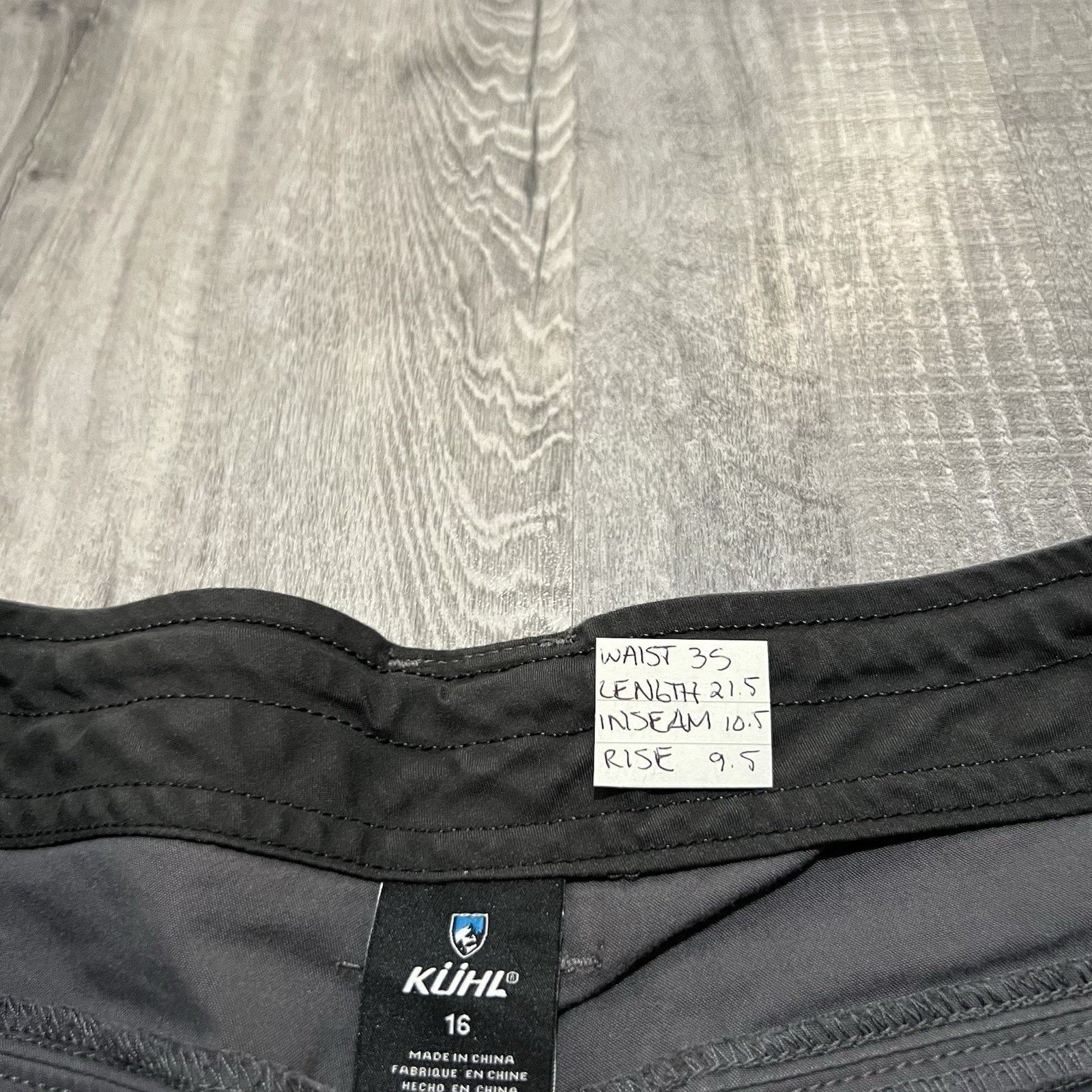 Kuhl Kuhl Shorts Pockets Snap Outdoors Hiking Gray Casual Trek 16 Size 38" / US 16 / IT 52 - 4 Thumbnail