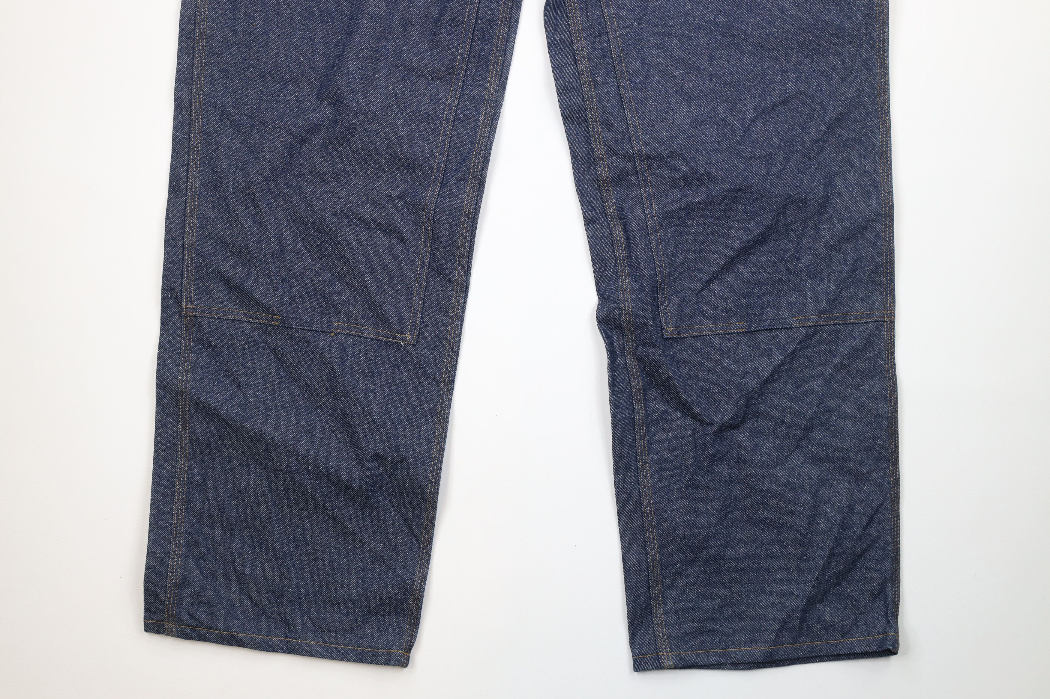 Carhartt × Vintage Vintage Y2K 2002 Carhartt Knee Logger Denim Jeans Blue USA Size US 42 / EU 58 - 4 Thumbnail