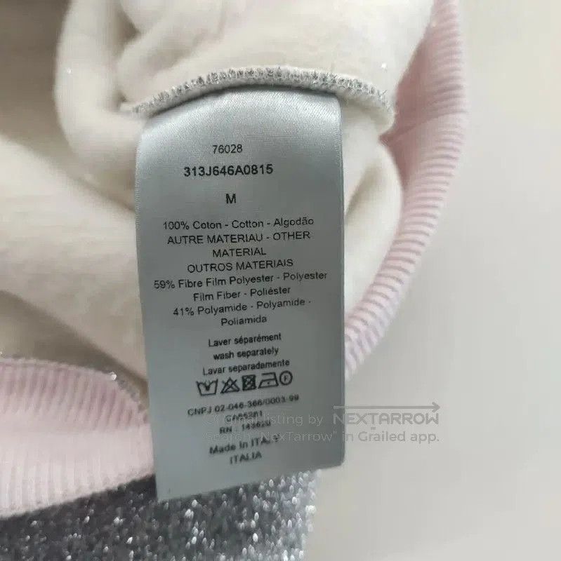 Dior Dior Color Block Cotton Hoodie for Women . Size M / US 6-8 / IT 42-44 - 4 Thumbnail