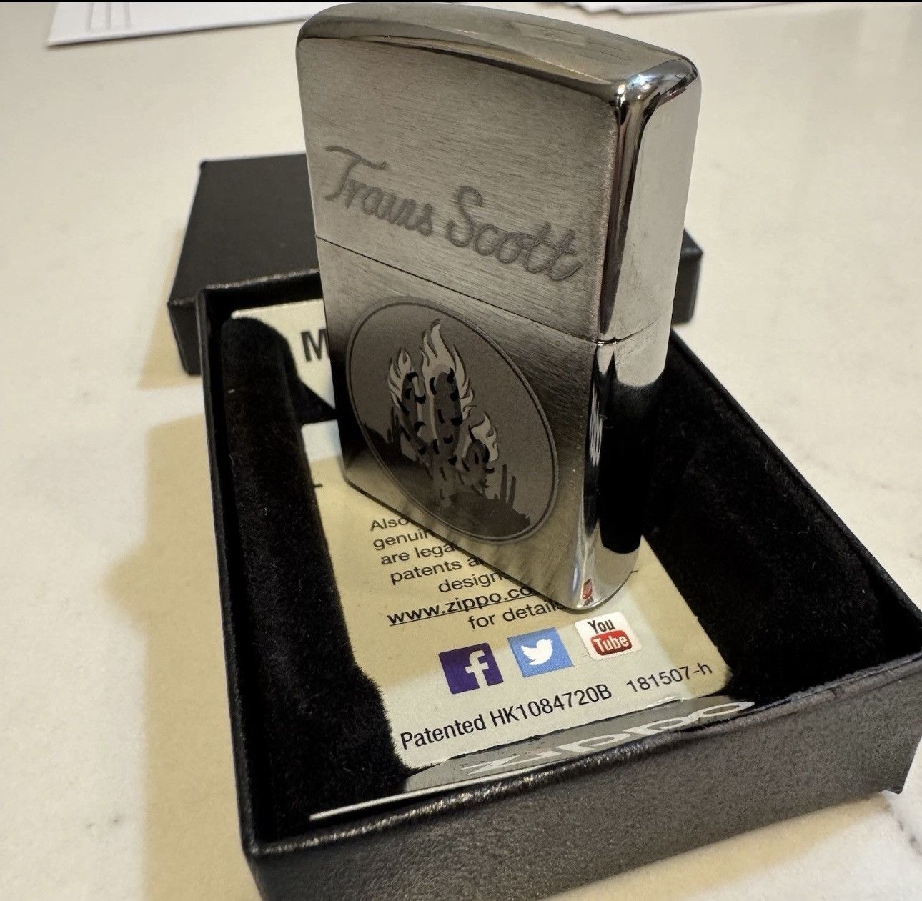 Zippo Travis Scott Cactus Jack Rodeo Zippo Lighter Size ONE SIZE - 3 Thumbnail