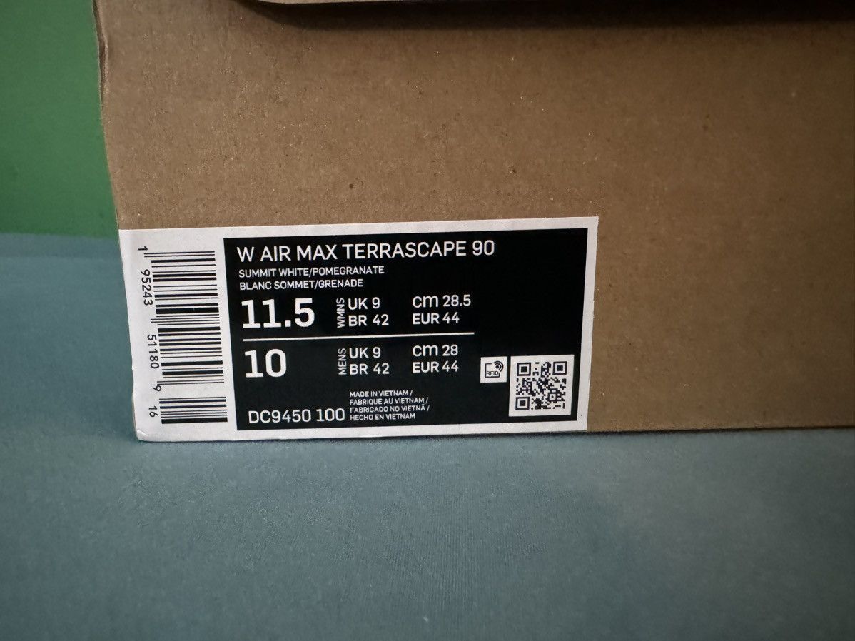 Nike Nike Air Max 90 Terrascape Pomegranate 2021 Size US 11.5 / IT 41.5 - 6 Thumbnail