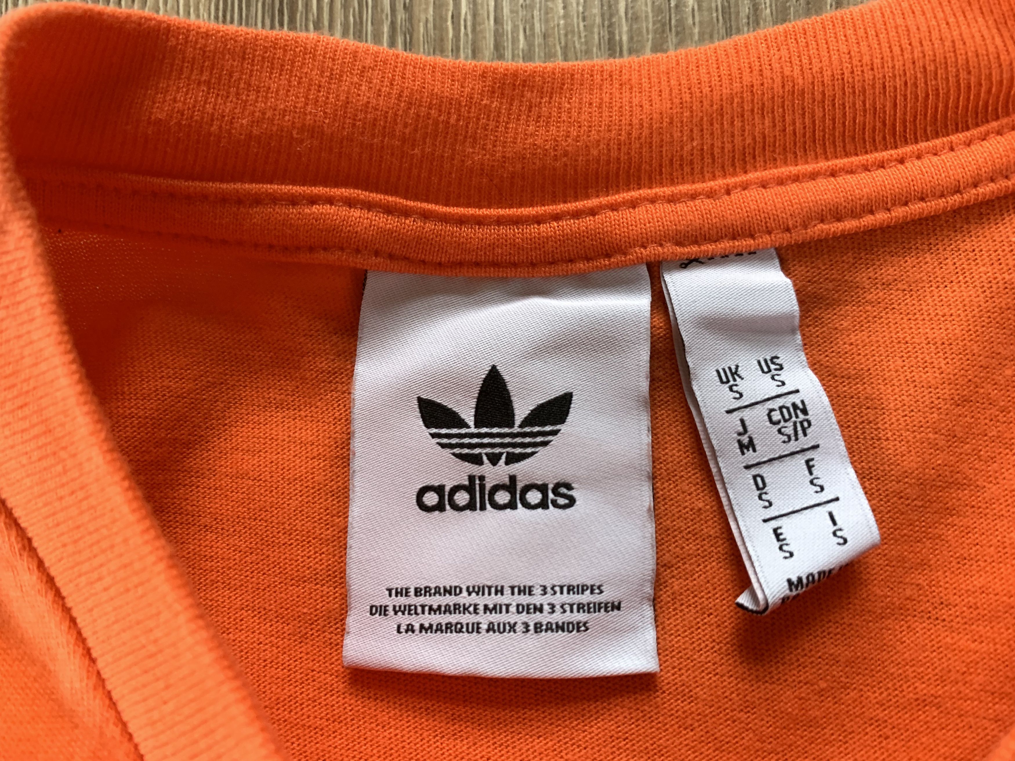 Adidas Adidas Womens Big Logo Light Orange T Shirt Size S / US 4 / IT 40 - 6 Thumbnail