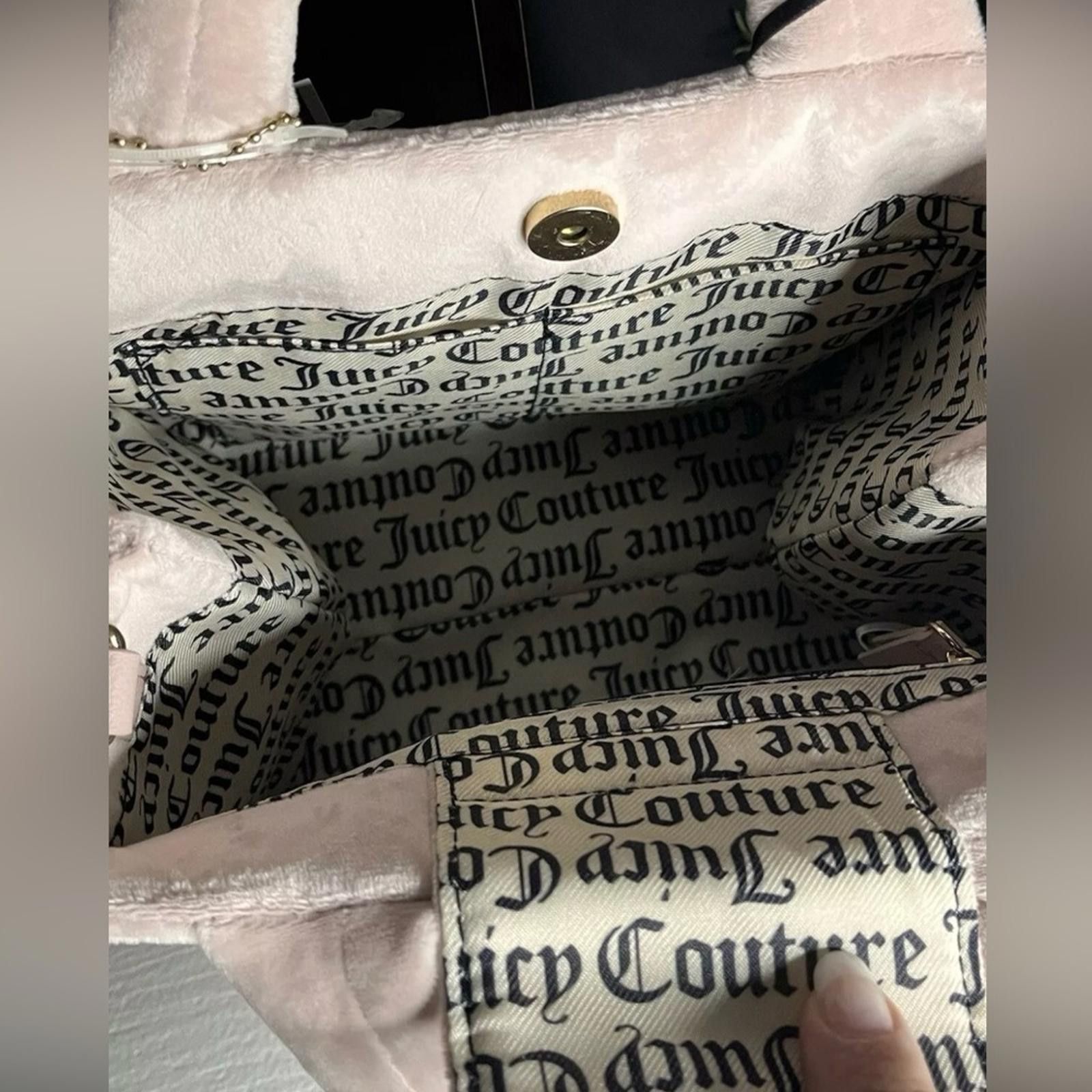 Juicy Couture Jeans Juicy Couture Dusty Blush Big Spender Mini Tote Size ONE SIZE - 4 Thumbnail
