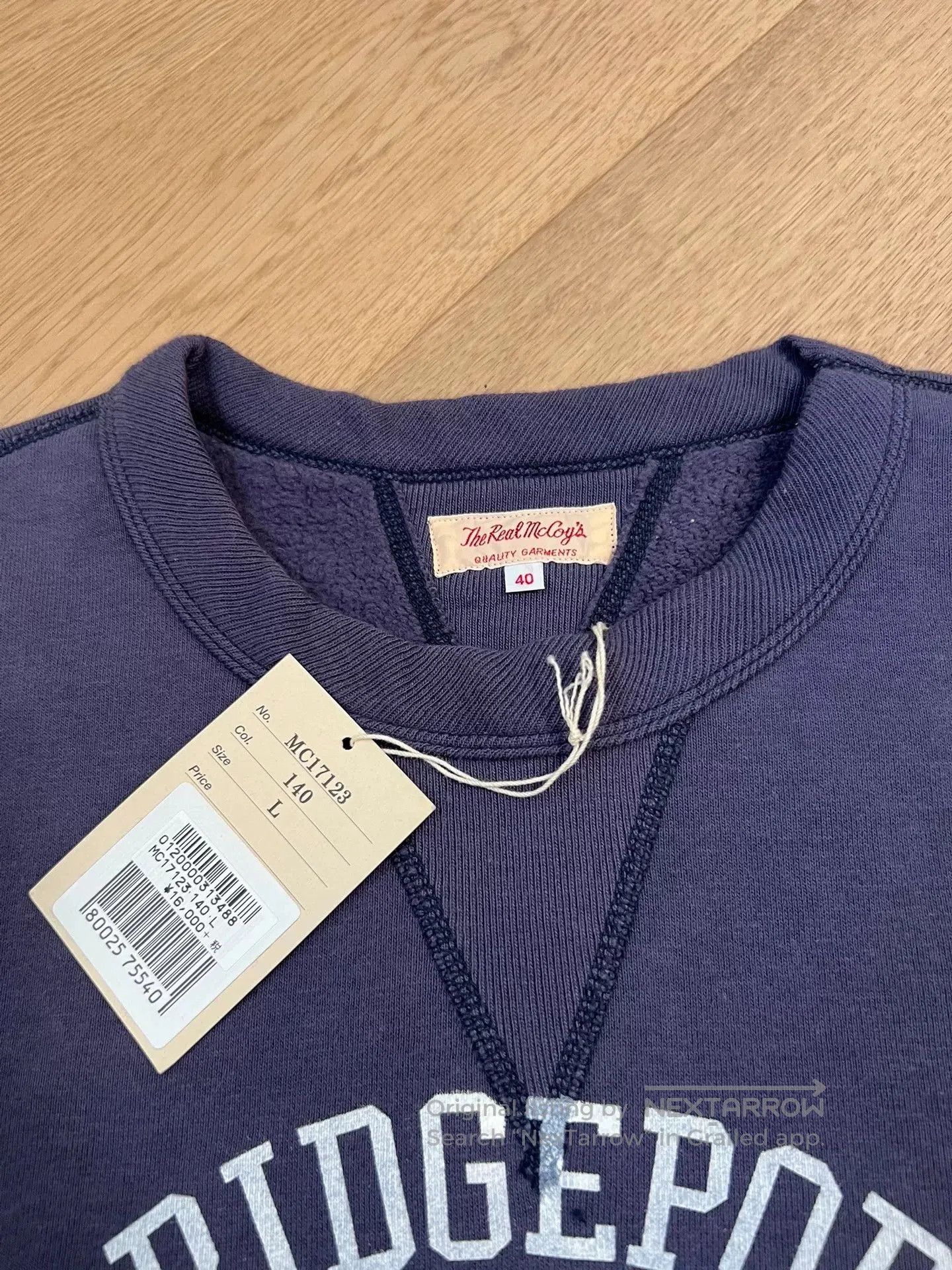 The Real McCoy's The Real McCoy Sweatshirt. Size US L / EU 52-54 / 3 - 2 Thumbnail