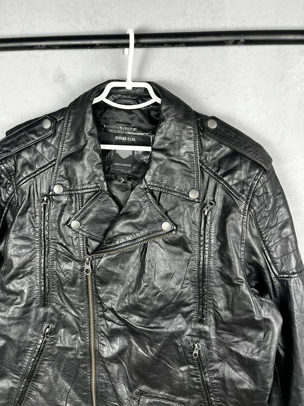 Harley Davidson Harley Davidson mens leather jacket size xl Size US XL / EU 56 / 4 - 2 Thumbnail