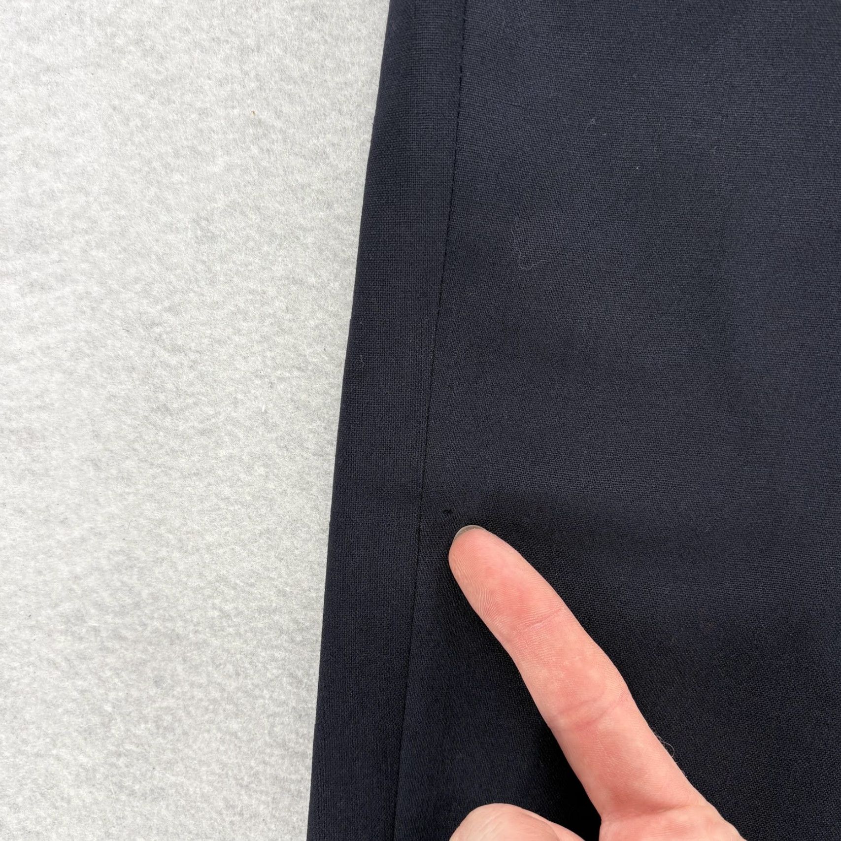 Vintage VINTAGE Kuppenheimer Dress Pants Mens 38x28 Blue Wool Pleated Regular Fit 90s Size US 38 / EU 54 - 3 Thumbnail