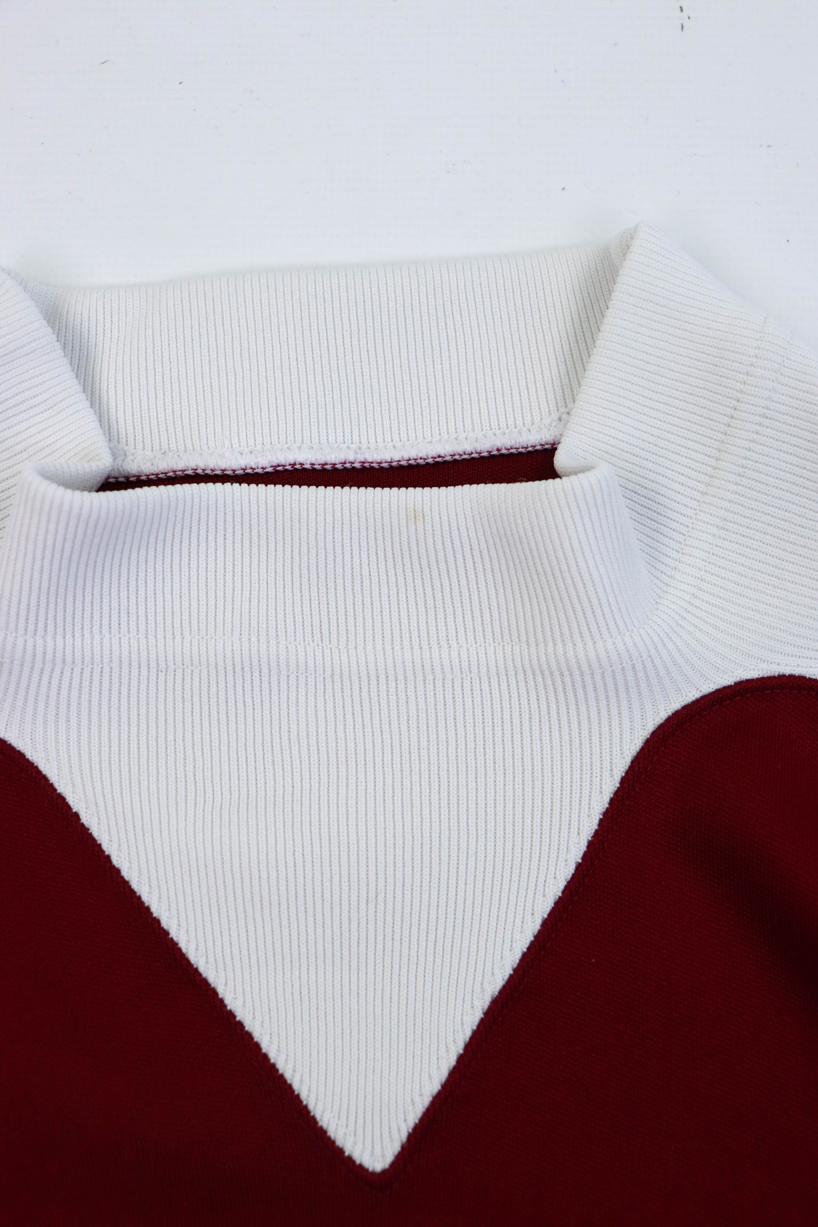 Japanese Brand Vintage Japan School Uniform Jersey Sport Track Top Pullover Size US S / EU 44-46 / 1 - 6 Thumbnail