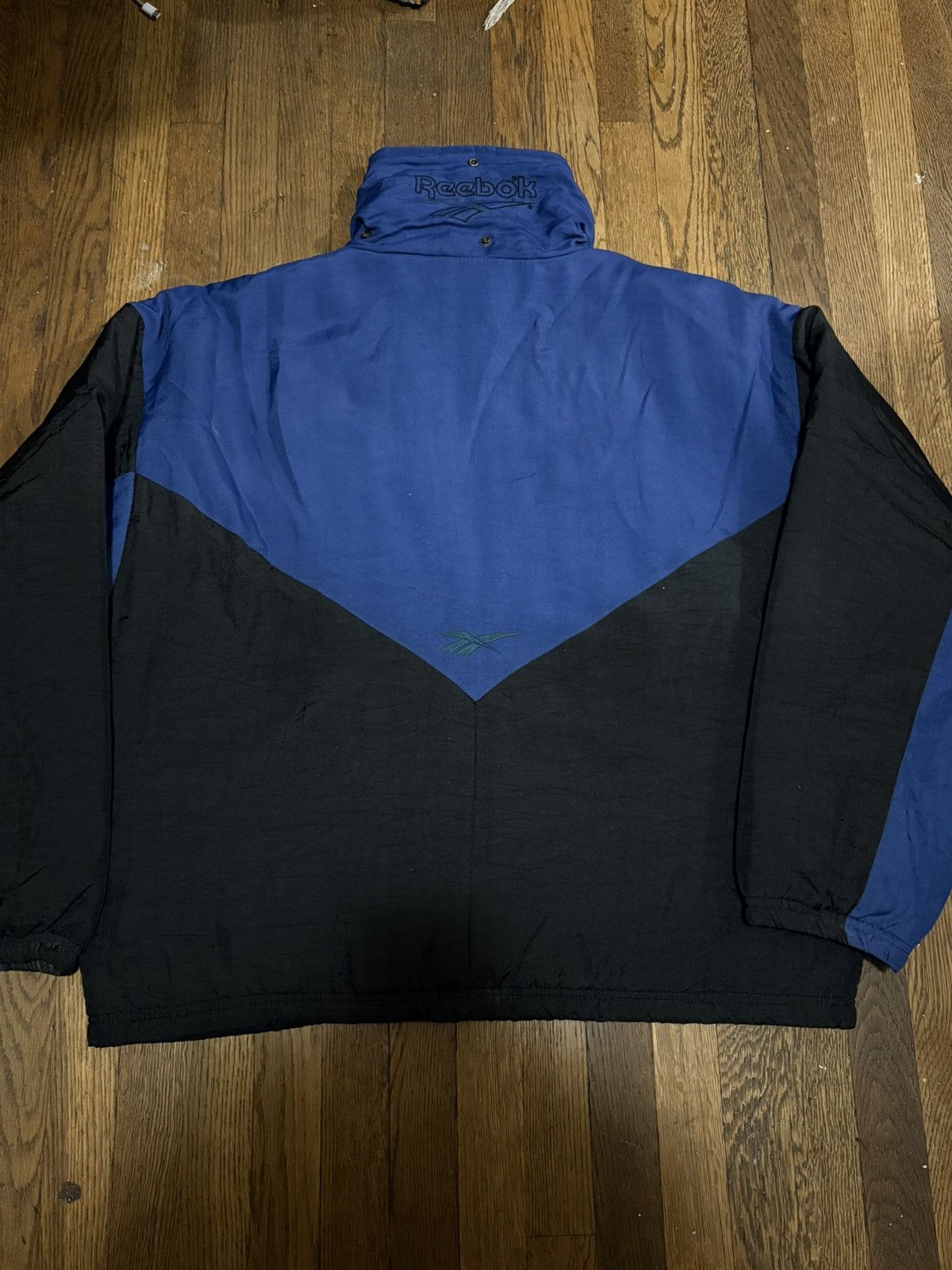 Reebok REEBOK Half-Zip Puffer Jacket Size US XL / EU 56 / 4 - 3 Thumbnail