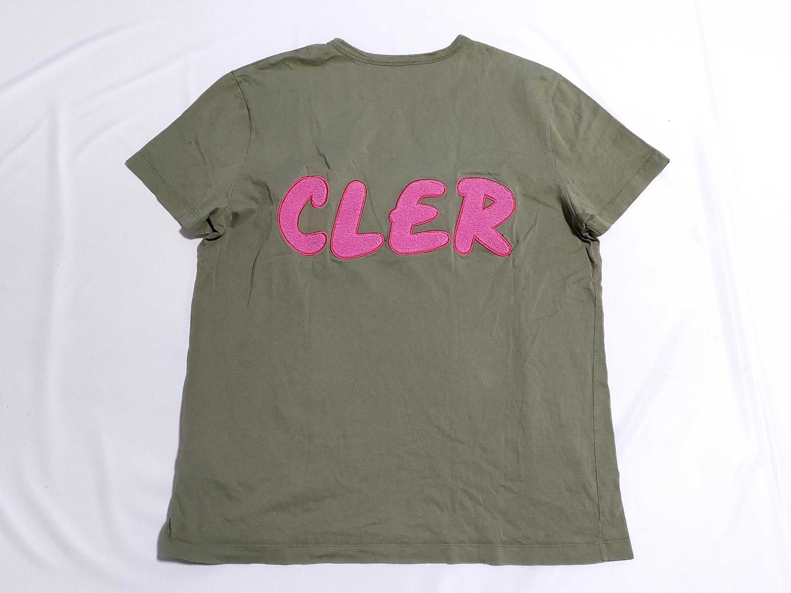 Moncler Vintage Moncler Olive Logo T-Shirt Size 3XL / US 20-22 - 2 Thumbnail