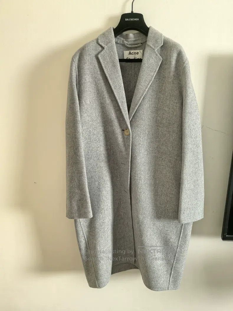 Acne Studios Acne Studios Classic Cashmere Wool Coat Size XXS / US 00 / IT 34 - 1 Thumbnail