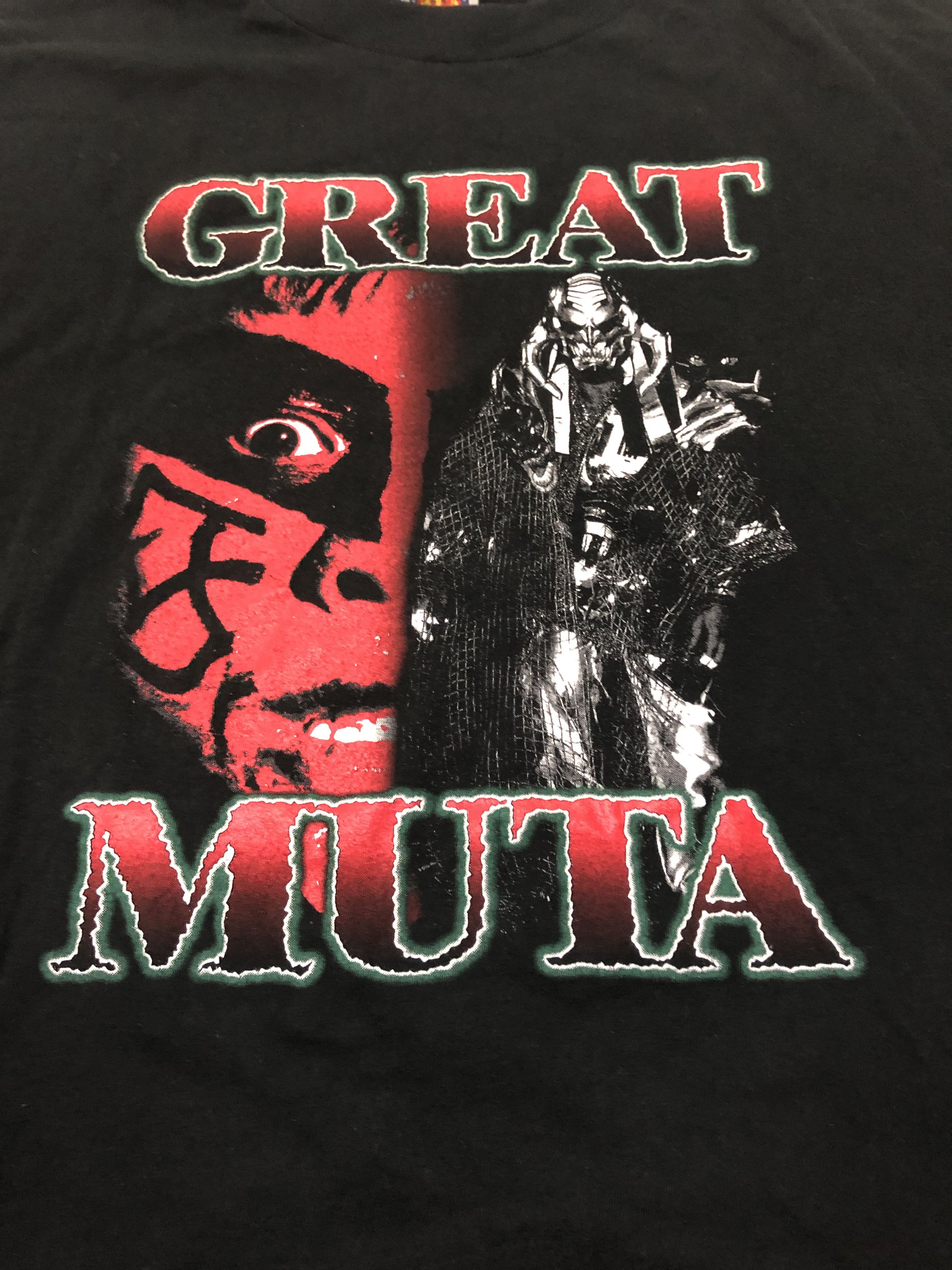 Japanese Brand Great Muta New Japan Pro Wrestling T-Shirt (Rare JP Release) Size US M / EU 48-50 / 2 - 3 Thumbnail