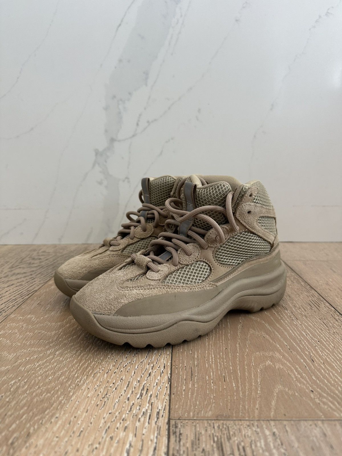Yeezy Adidas Yeezy Desert Boot Rock Size US 5 / EU 37 - 1 Thumbnail