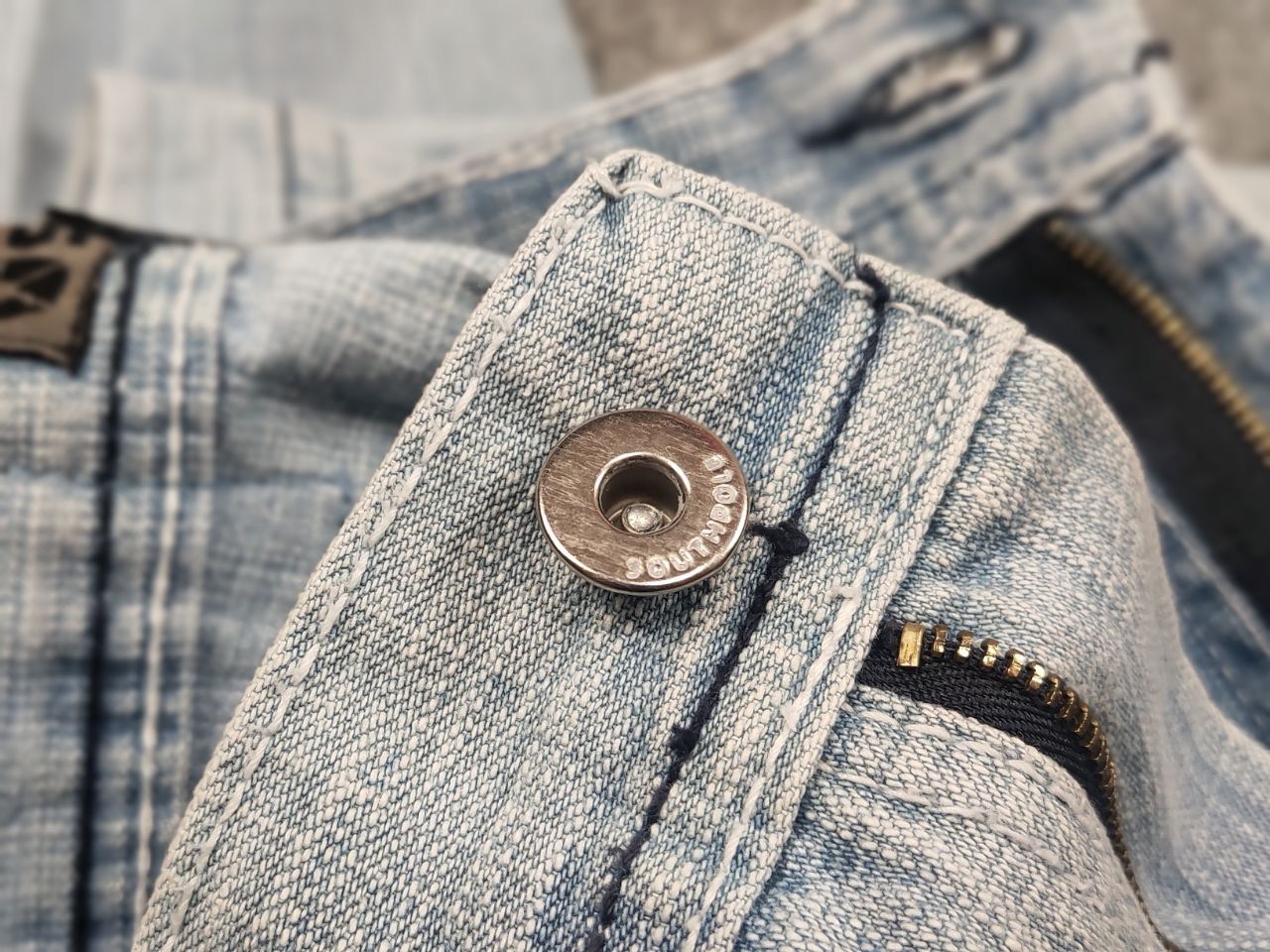 Southpole Vintage 90's Southpole washed denim Baggy Jeans Y2K Punk Size US 32 / EU 48 - 19 Thumbnail