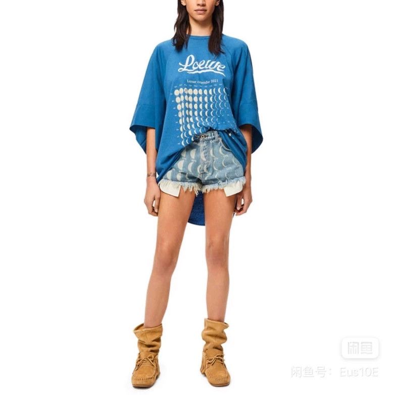 Loewe Loewe denim shorts Size 24" / US 00 / IT 34 - 4 Thumbnail