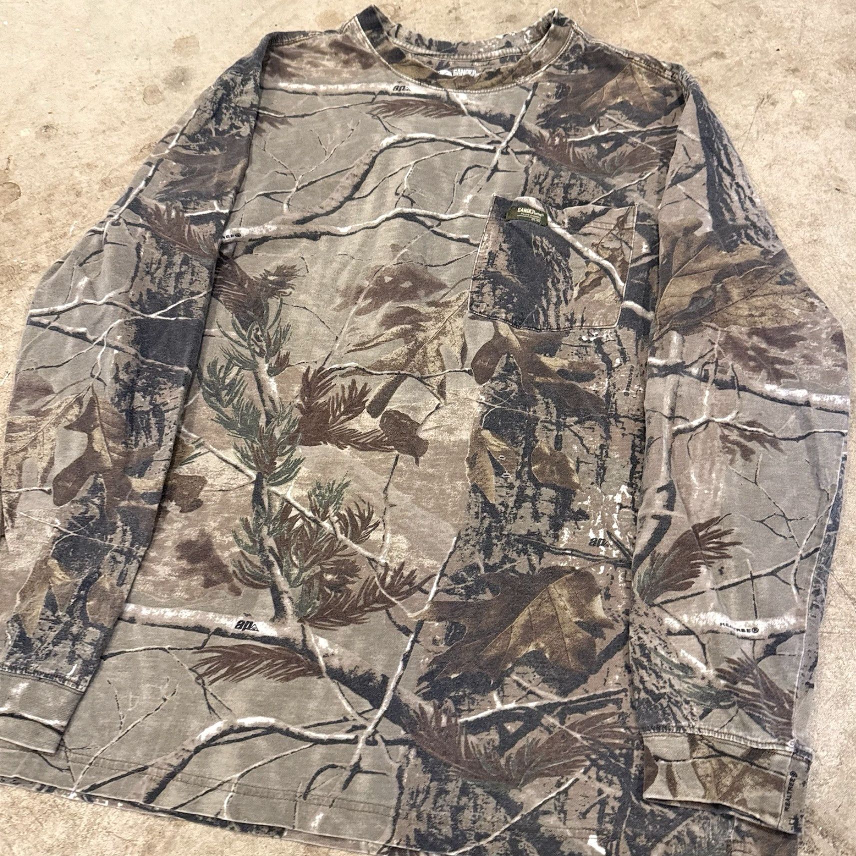 Realtree Gander Mountain Guide Series Shirt Mens Large Realtree Camo Long Sleeve Hunting Size US L / EU 52-54 / 3 - 4 Thumbnail