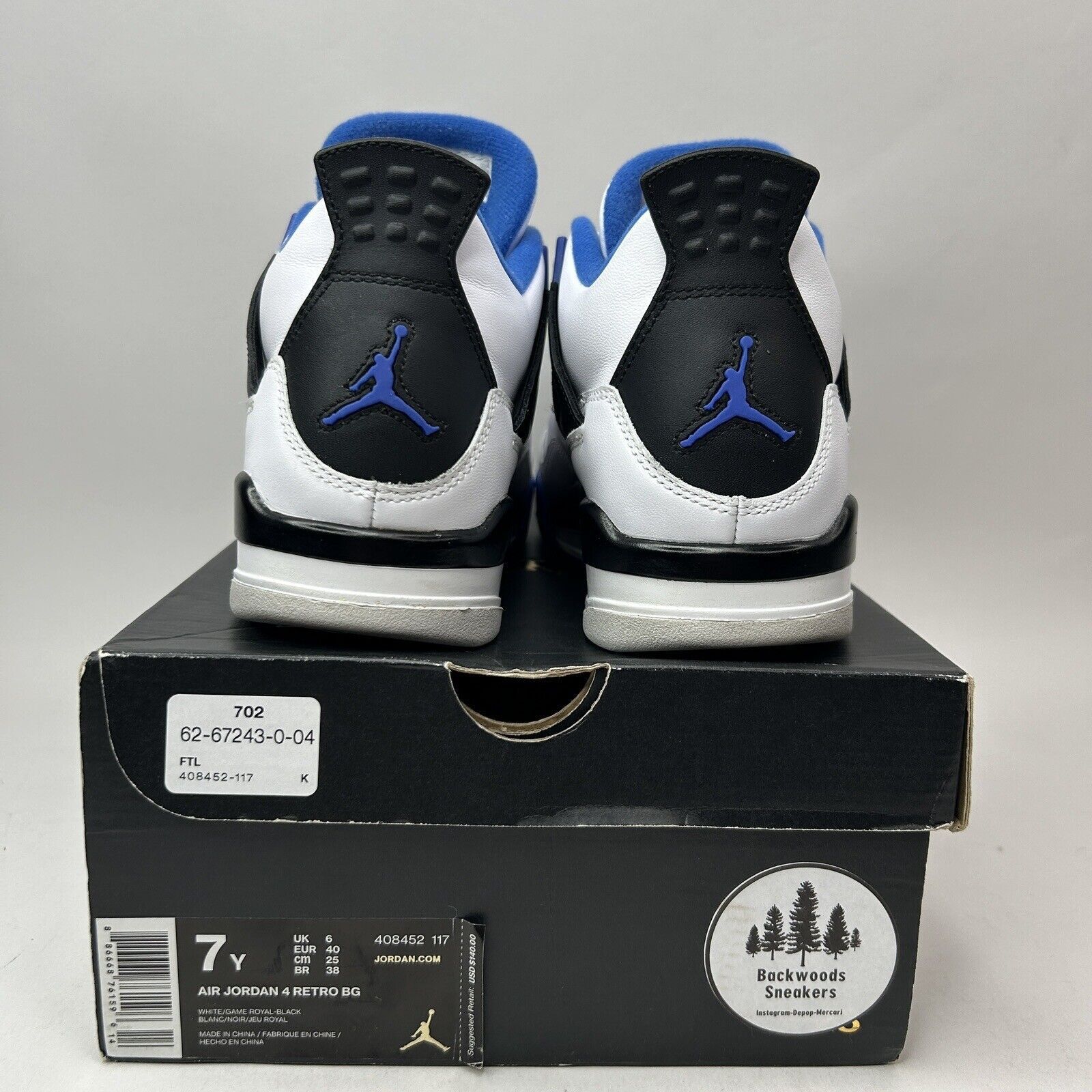 Nike Air Jordan 4 Retro BG “Motorsport” 2023