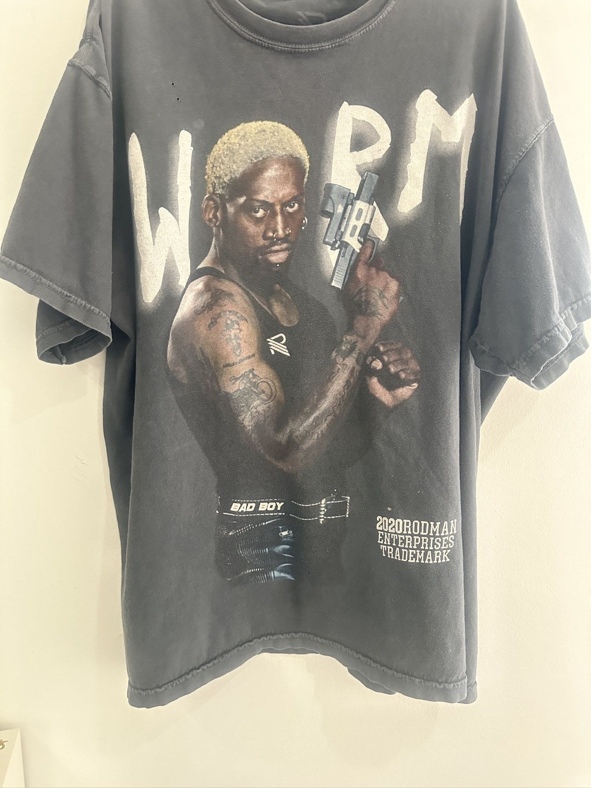 Vintage Dennis Rodman — THE WORM VINTAGE TEE Size US XL / EU 56 / 4 - 4 Thumbnail