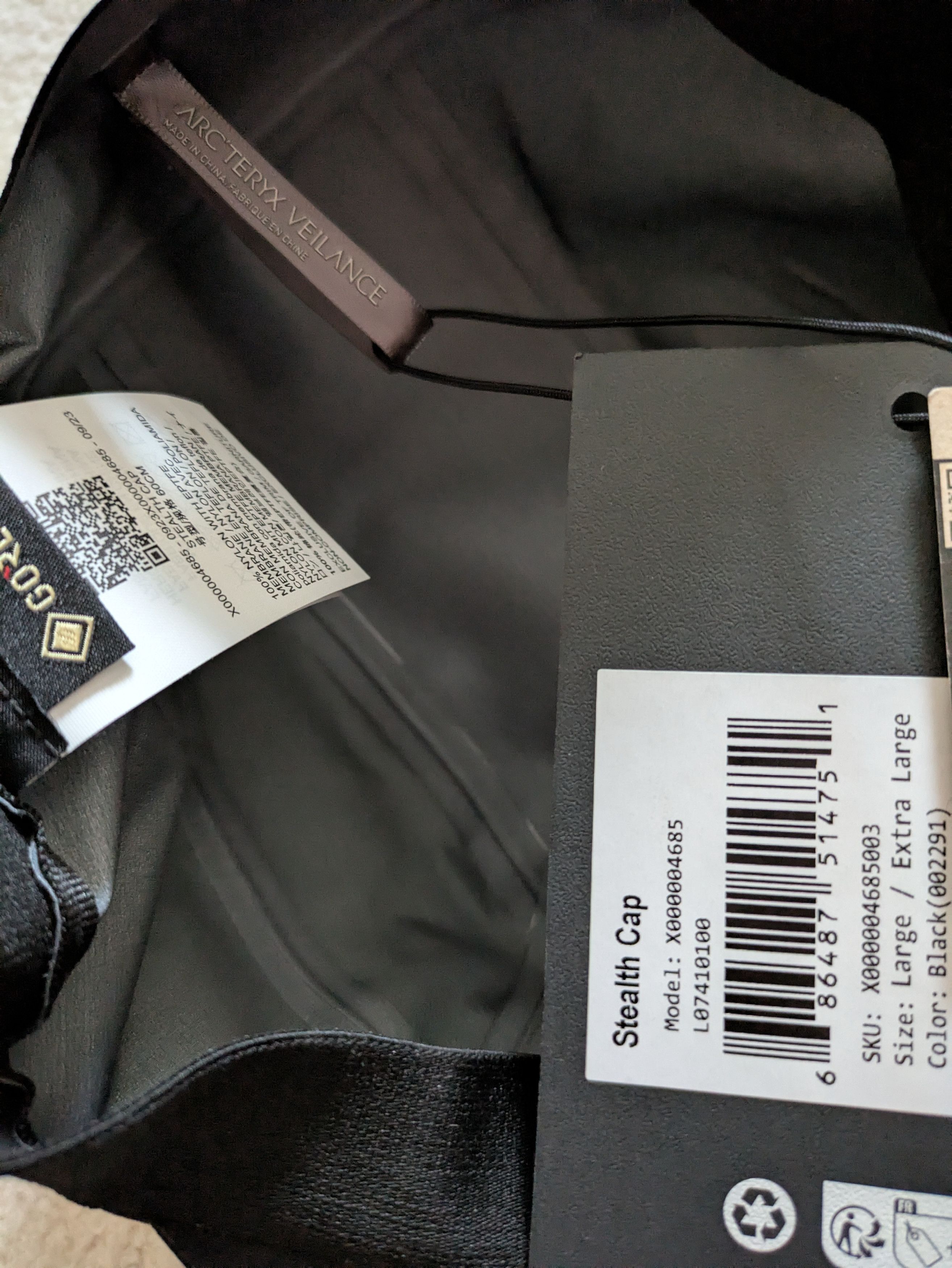 Veilance Arc’teryx Veilance Stealth Cap, L/XL Size ONE SIZE - 5 Thumbnail