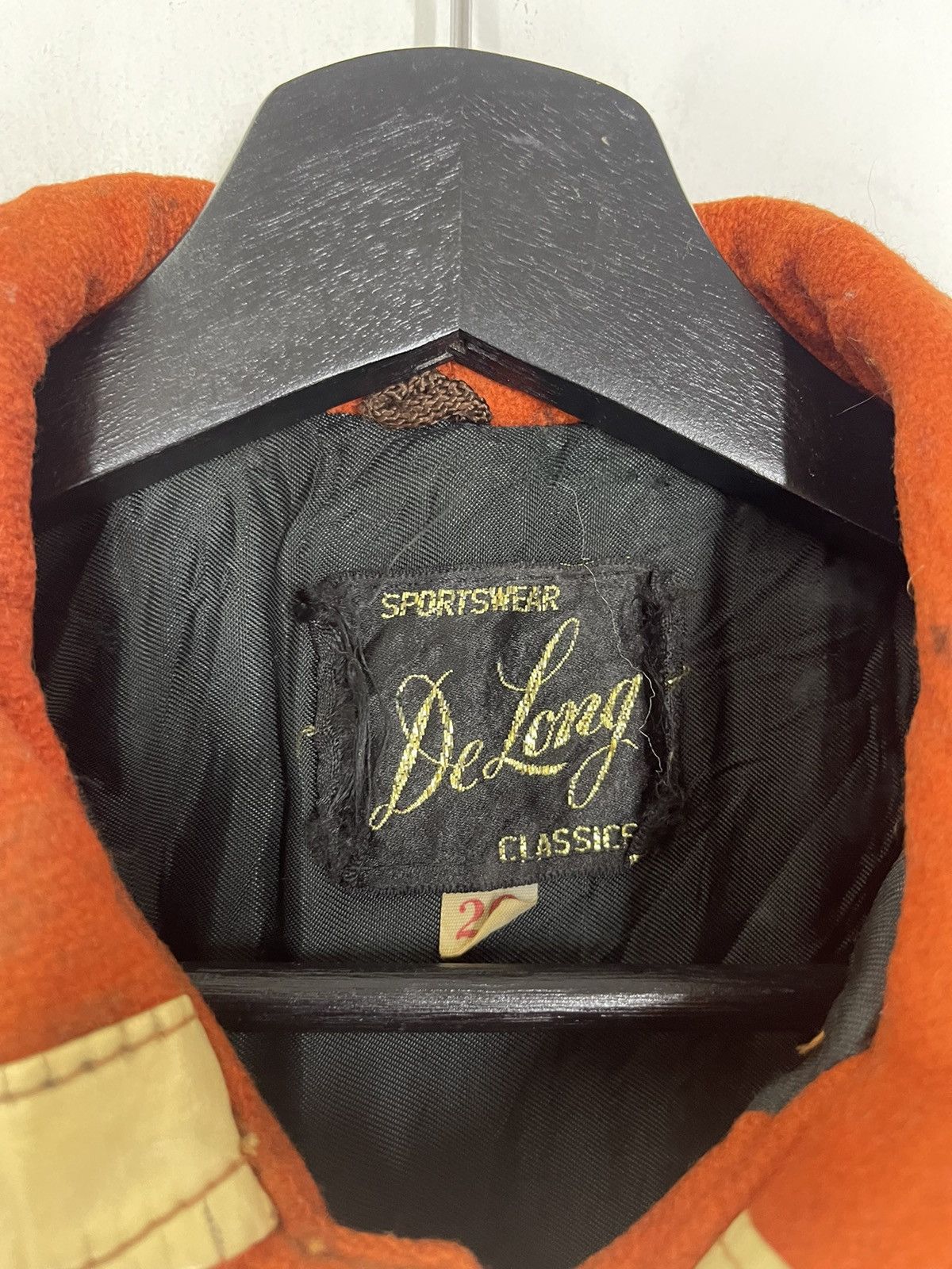 Delong × Vintage 50’s VINTAGE GOLDEN TAG DELONG SPORTSWEAR CLASSIC VARSITY Size US M / EU 48-50 / 2 - 3 Thumbnail