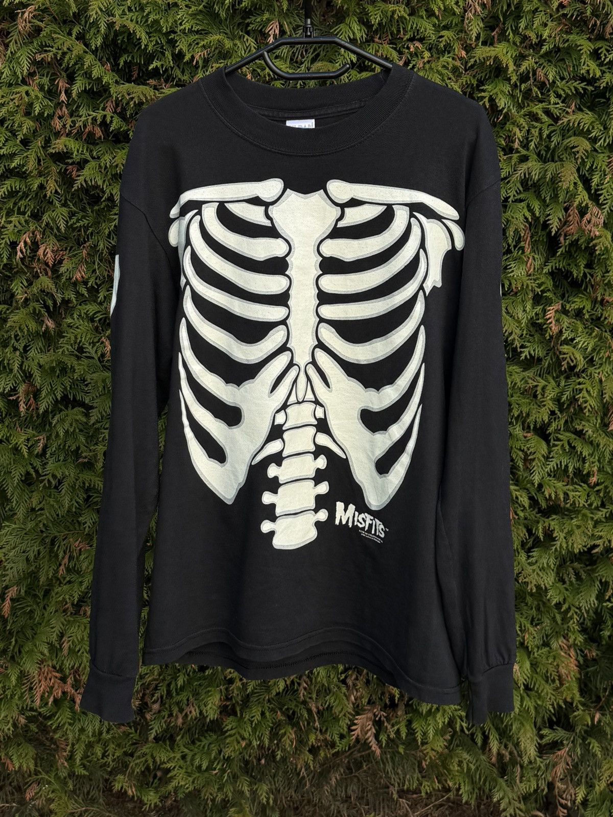 Misfits Vintage 1997 Misfits “Skeleton” All-Over Print Longsleeve Size US M / EU 48-50 / 2 - 1 Thumbnail