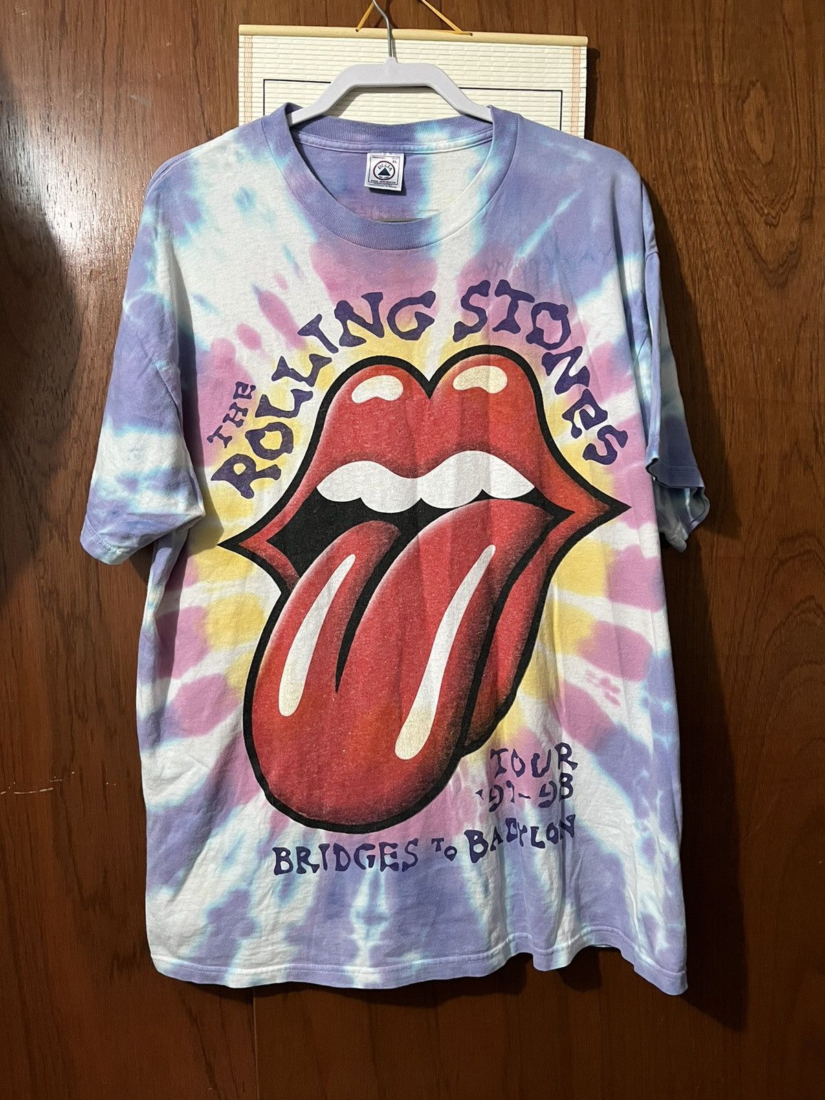 Band Tees Vintage Tee Rolling Stones 97 - 98 Tour Size US XL / EU 56 / 4 - 1 Thumbnail