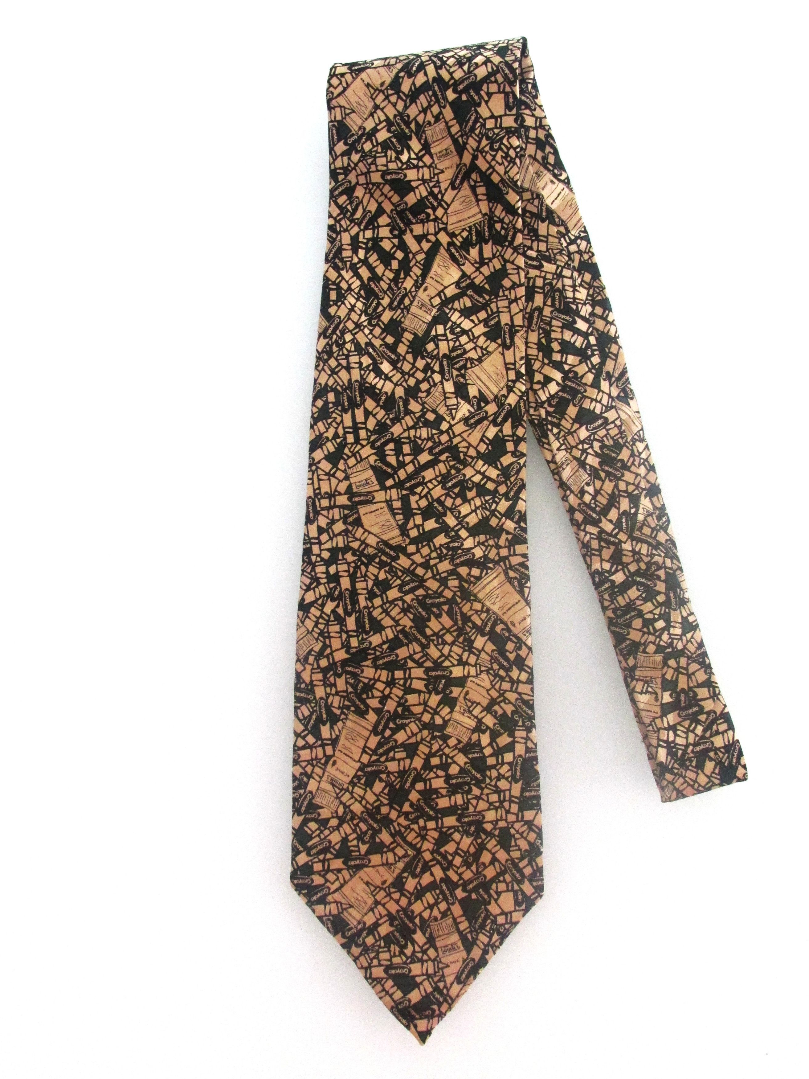 Other Crayola Crayon Vintage Men's Silk Tie Size ONE SIZE - 1 Thumbnail