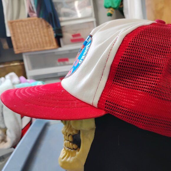 Other Vintage Hesston National Finals Rodeo 1979 Trucker Hat Size ONE SIZE - 3 Thumbnail