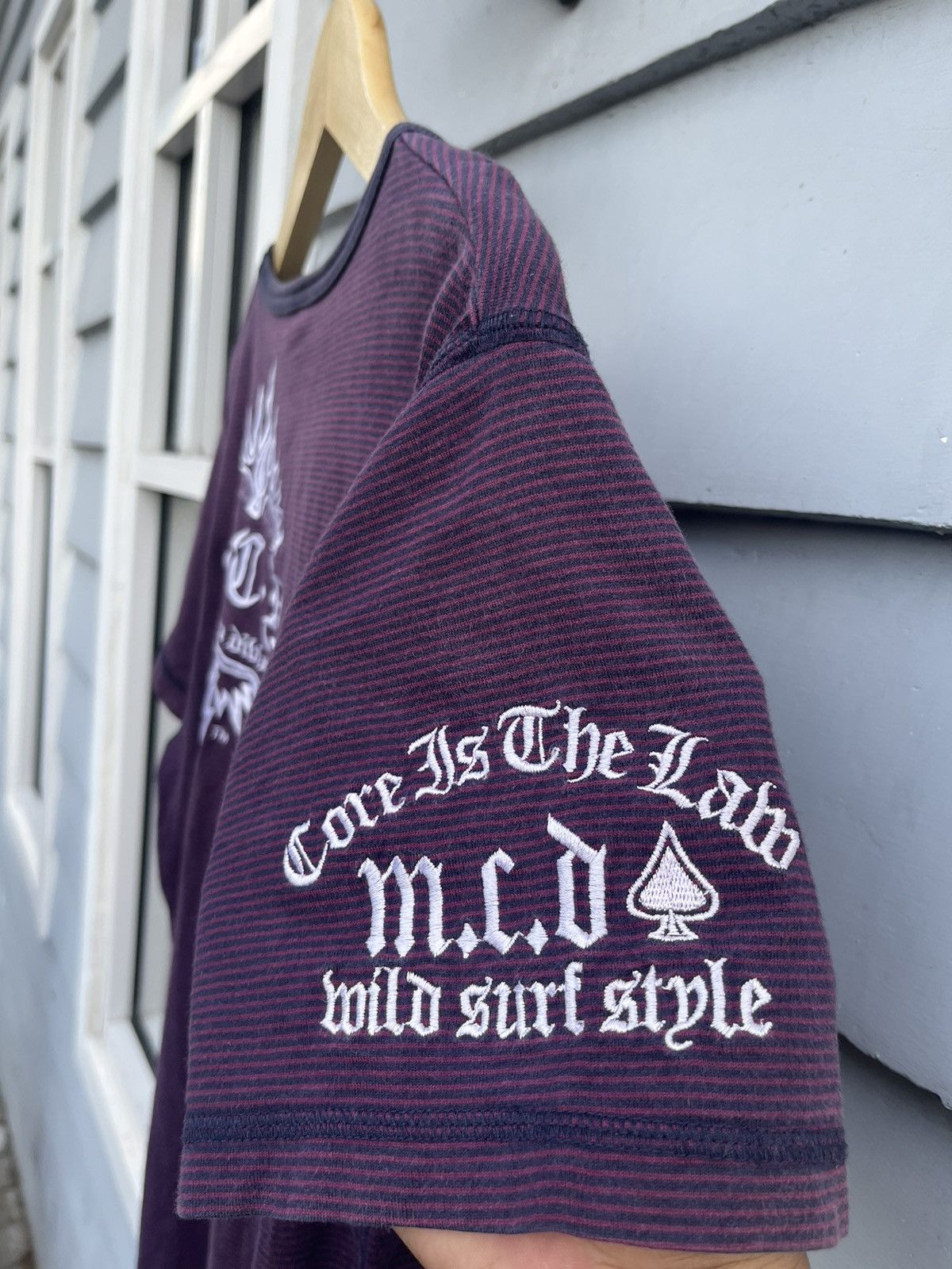 Japanese Brand M.C.D More Core Division Full Logo by Michael Tomson Vtg Size US XL / EU 56 / 4 - 8 Thumbnail