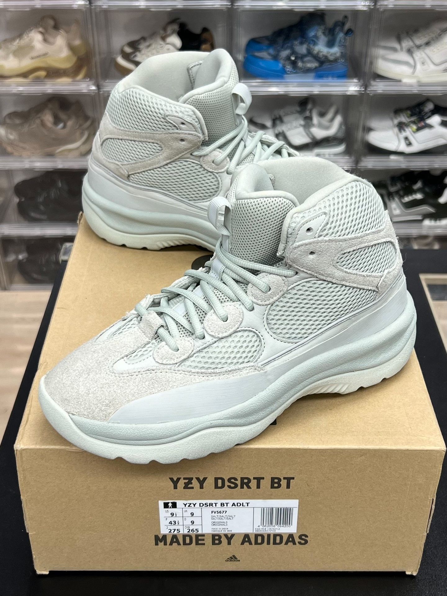 Adidas Adidas YEEZY White Lowtop Sneakers 10 Men Size US 10 / EU 43 - 1 Thumbnail