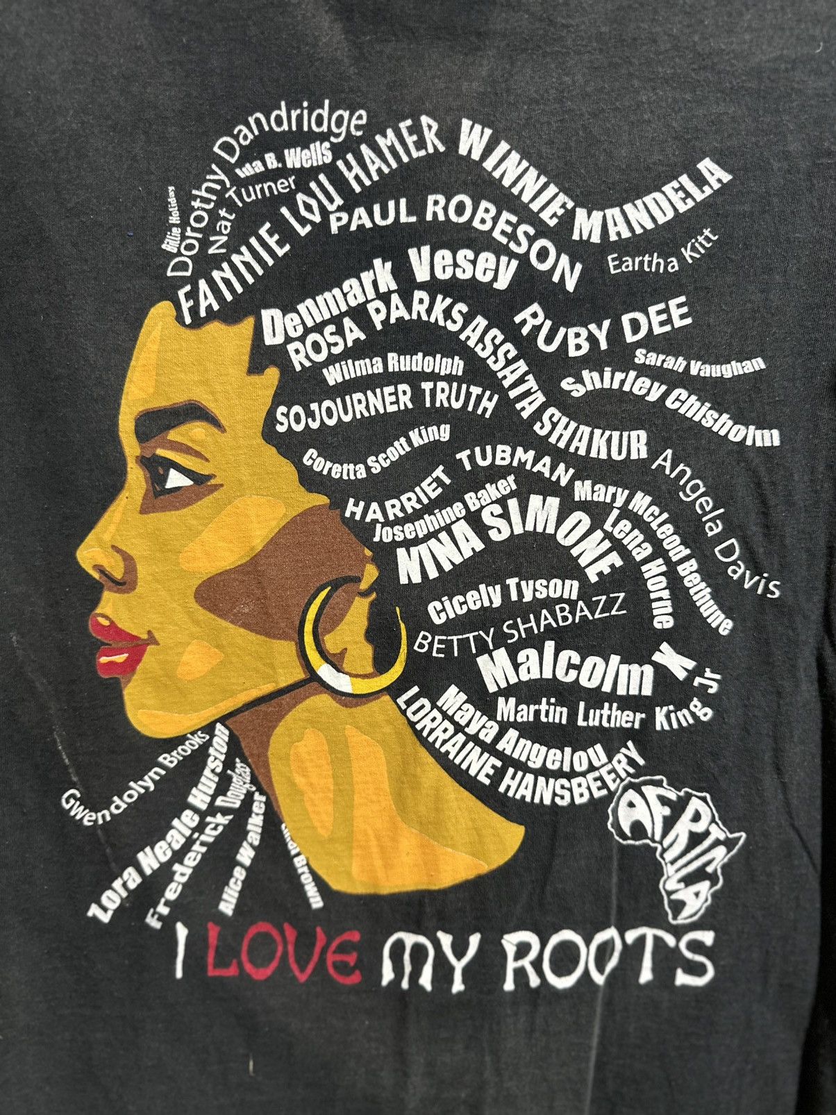 Port & Company Thrashed Vintage I Love My Roots Sun Faded Tee Size XXL / US 16-18 / IT 52-54 - 2 Thumbnail