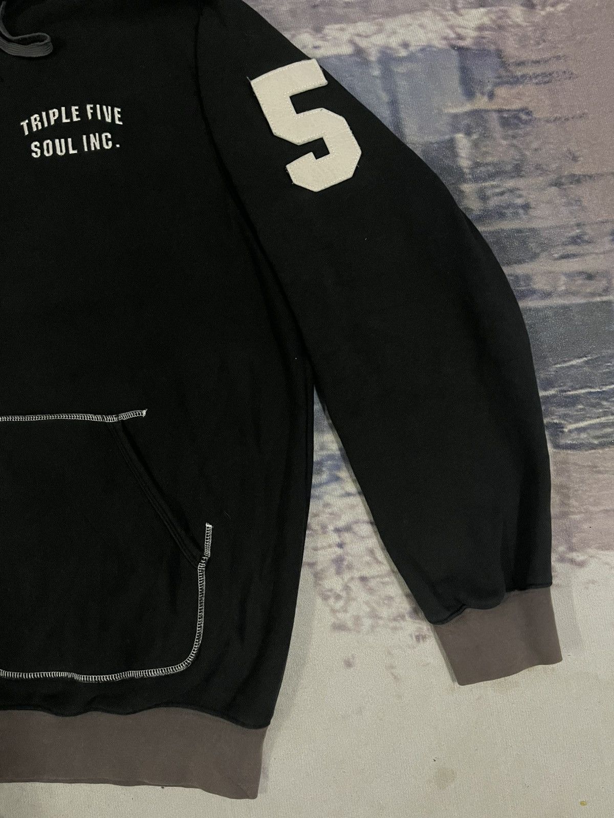 Japanese Brand × Triple 5 Soul × Vintage 2000s TRIPLE 5 SOUL ZIPPER HOODIE RARE DESIGN SIZE XXL Size US XXL / EU 58 / 5 - 4 Thumbnail