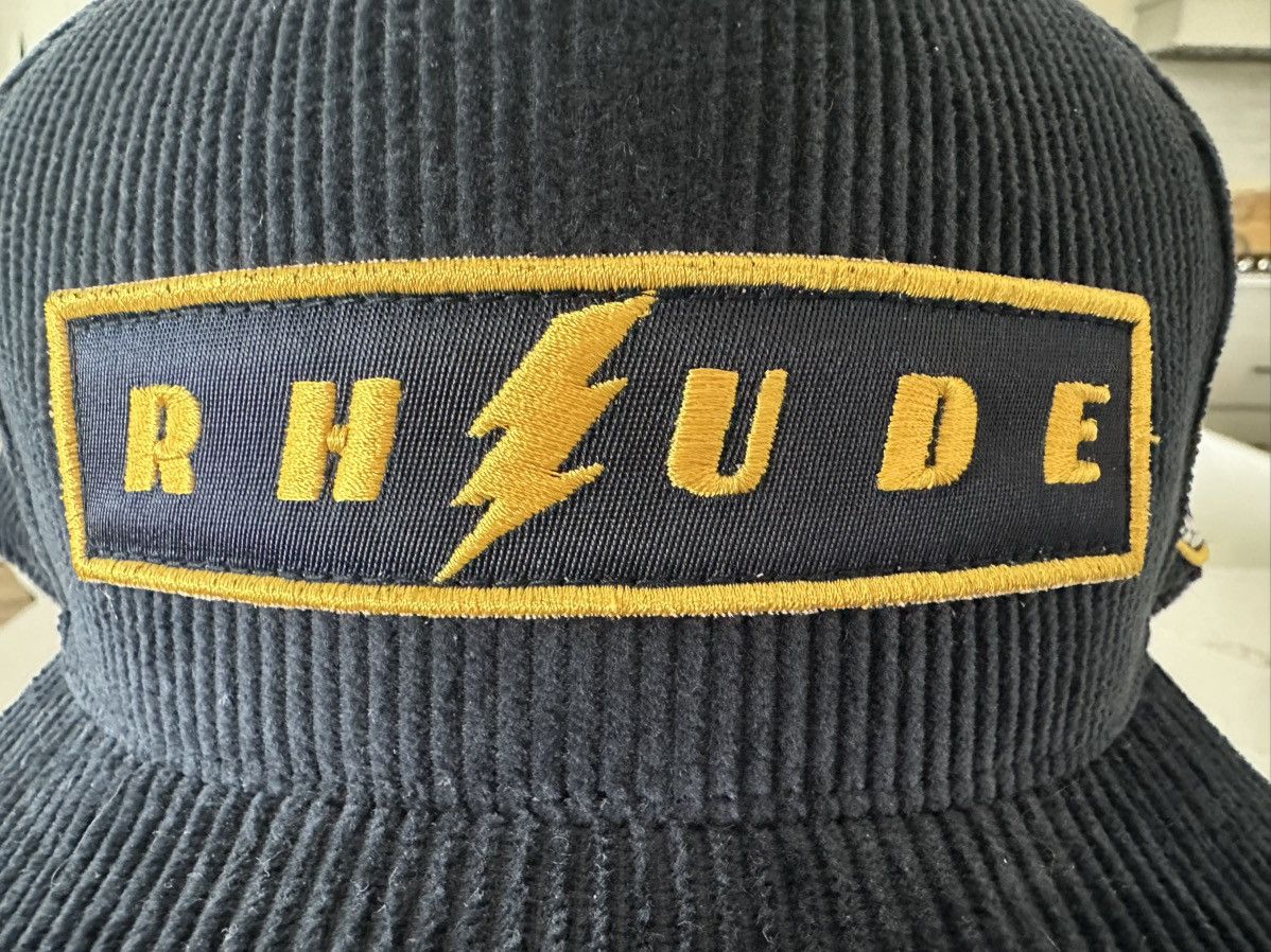 Rhude Rhude - 1st Place Corduroy Baseball Cap Size ONE SIZE - 7 Thumbnail