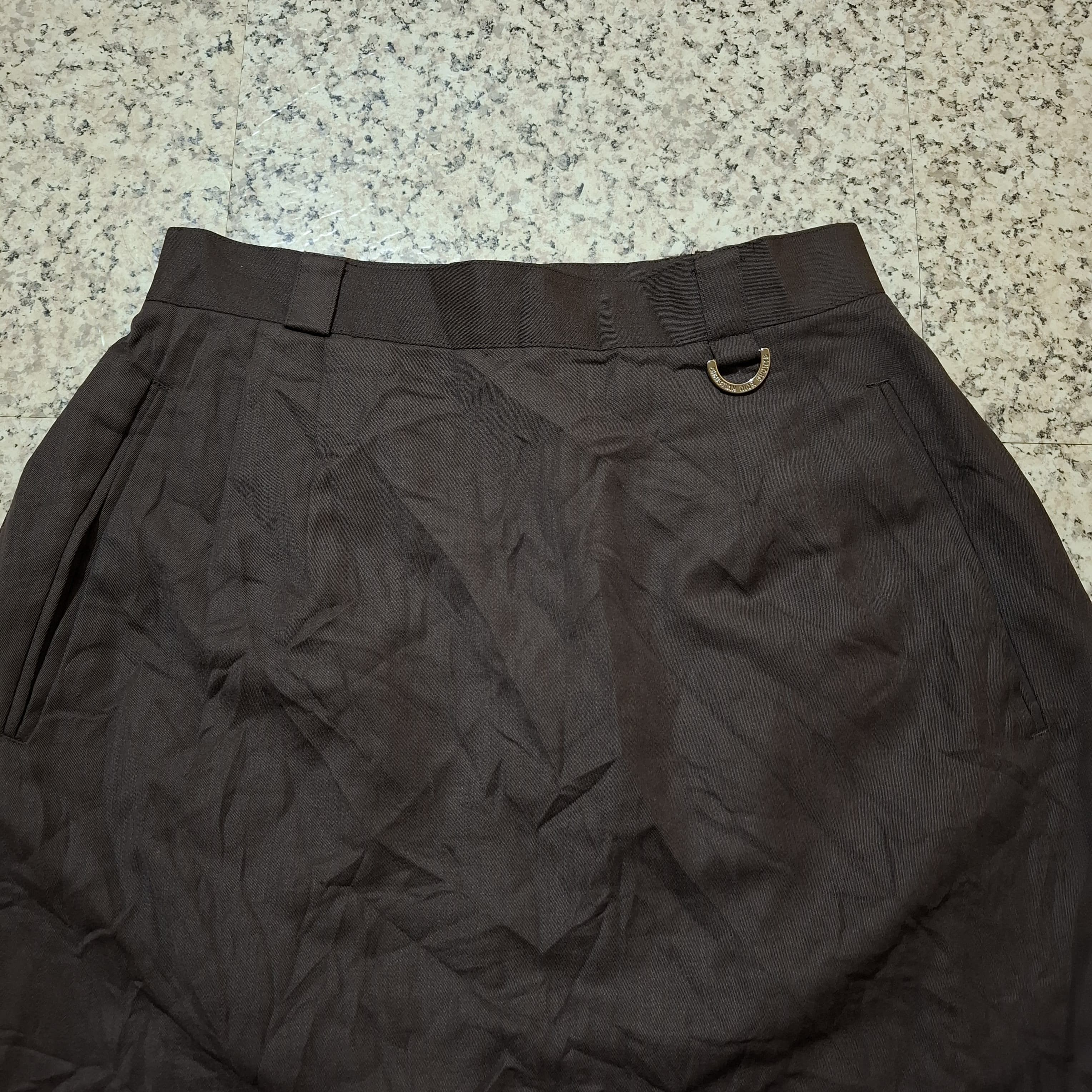Dior Vintage Christian Dior Sports Japan Wool Blend Skirt Size 26" / US 2 / IT 38 - 2 Thumbnail
