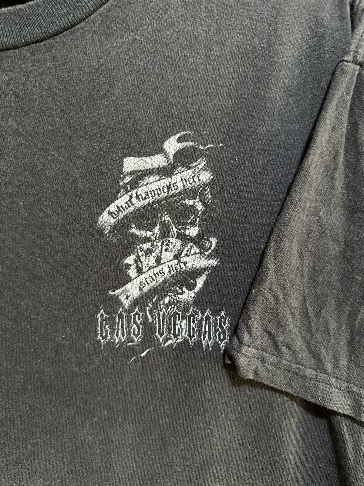 Jerzees Vintage Las Vegas What Happens In Vegas Faded Tee Size US L / EU 52-54 / 3 - 4 Thumbnail