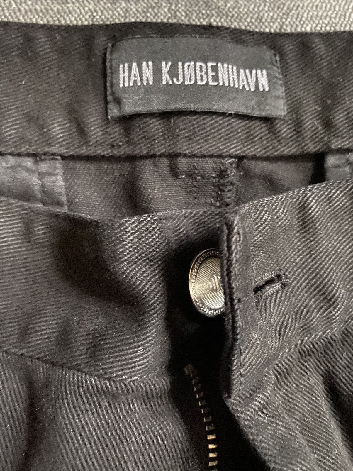 Han Kjobenhavn HAN KJOBENHAVIN BLACK FOUR POCKET CARGO PANTS Size US 34 / EU 50 - 3 Thumbnail