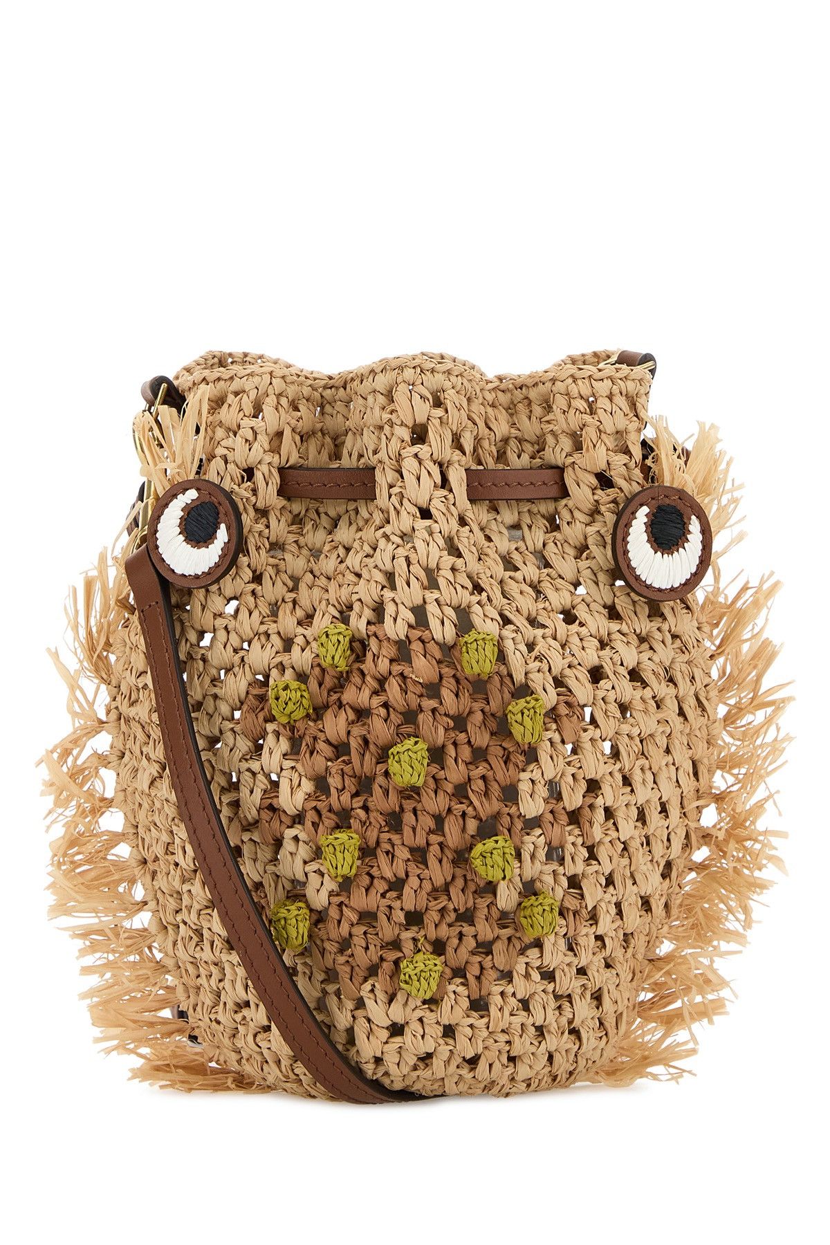 Camel Leather Mortimer Handbag